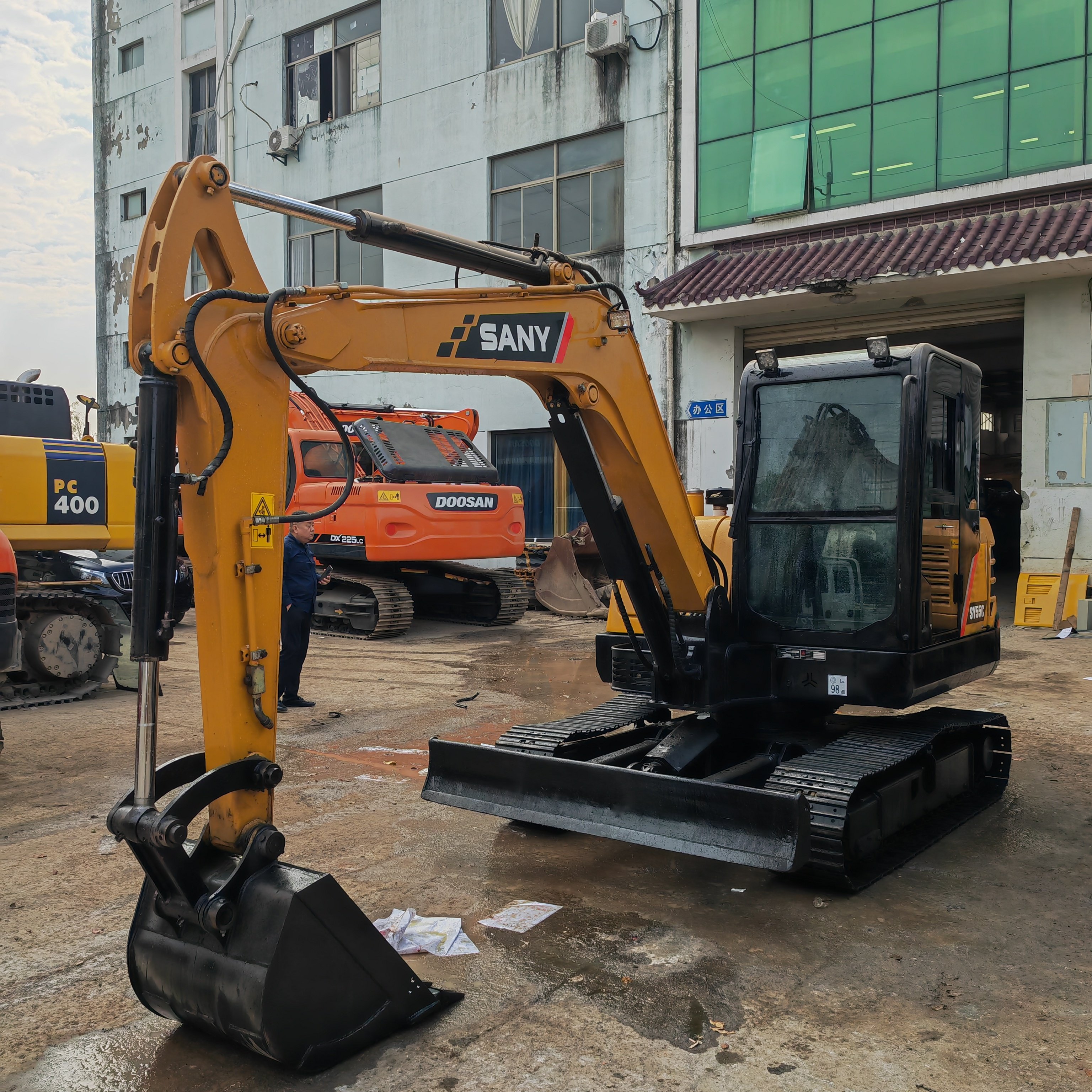 High Quality Used Excavator SANY SY55C SY60C SY60C9 Construction Machine