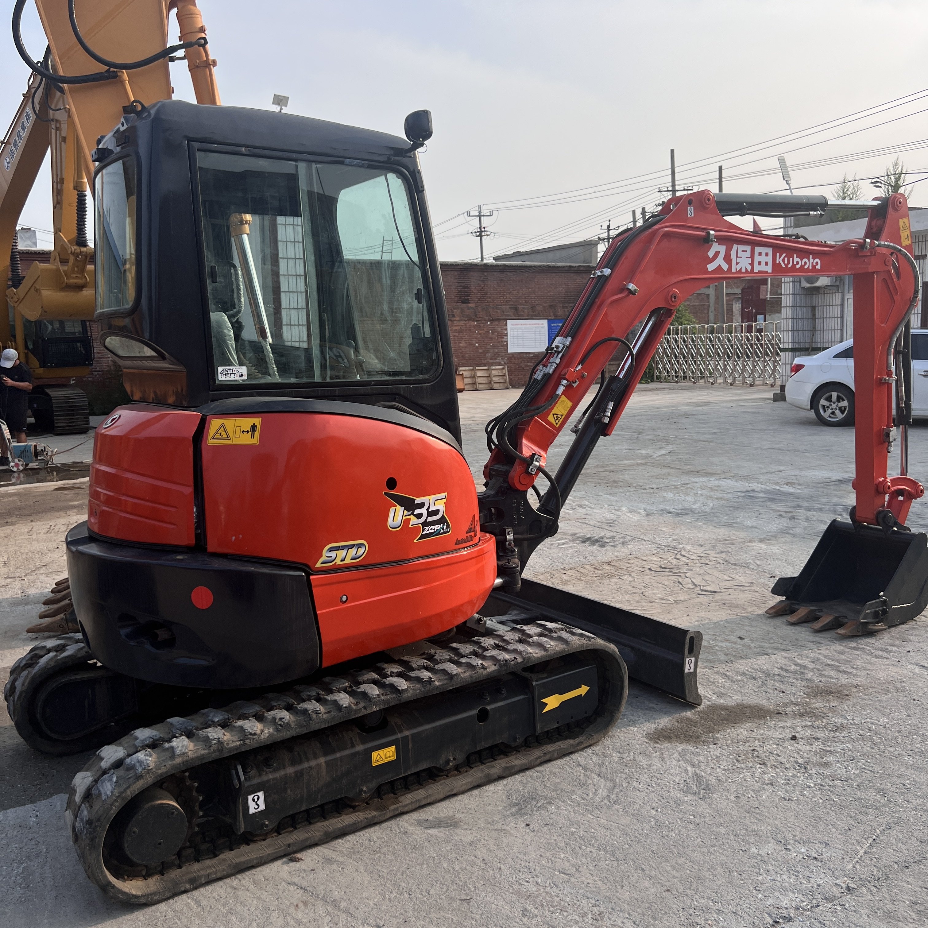 2023 Hot Sale Kubota U35 mini Excavator Used Excavators 3.5 Ton Construction Machinery Kubota Excavator