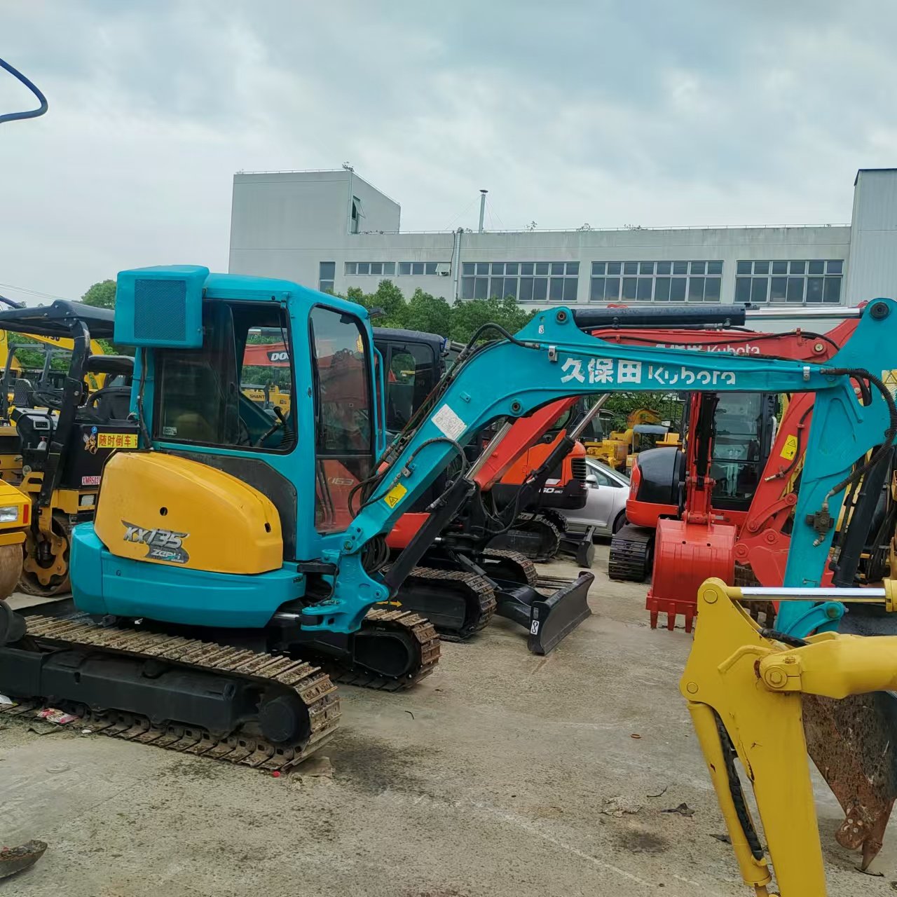 Kubota KX17 KX27 KX135 Excavator For Sale Used Kubota KX163 KX165 Excavator Price Excellent Performance Kubota Machinery