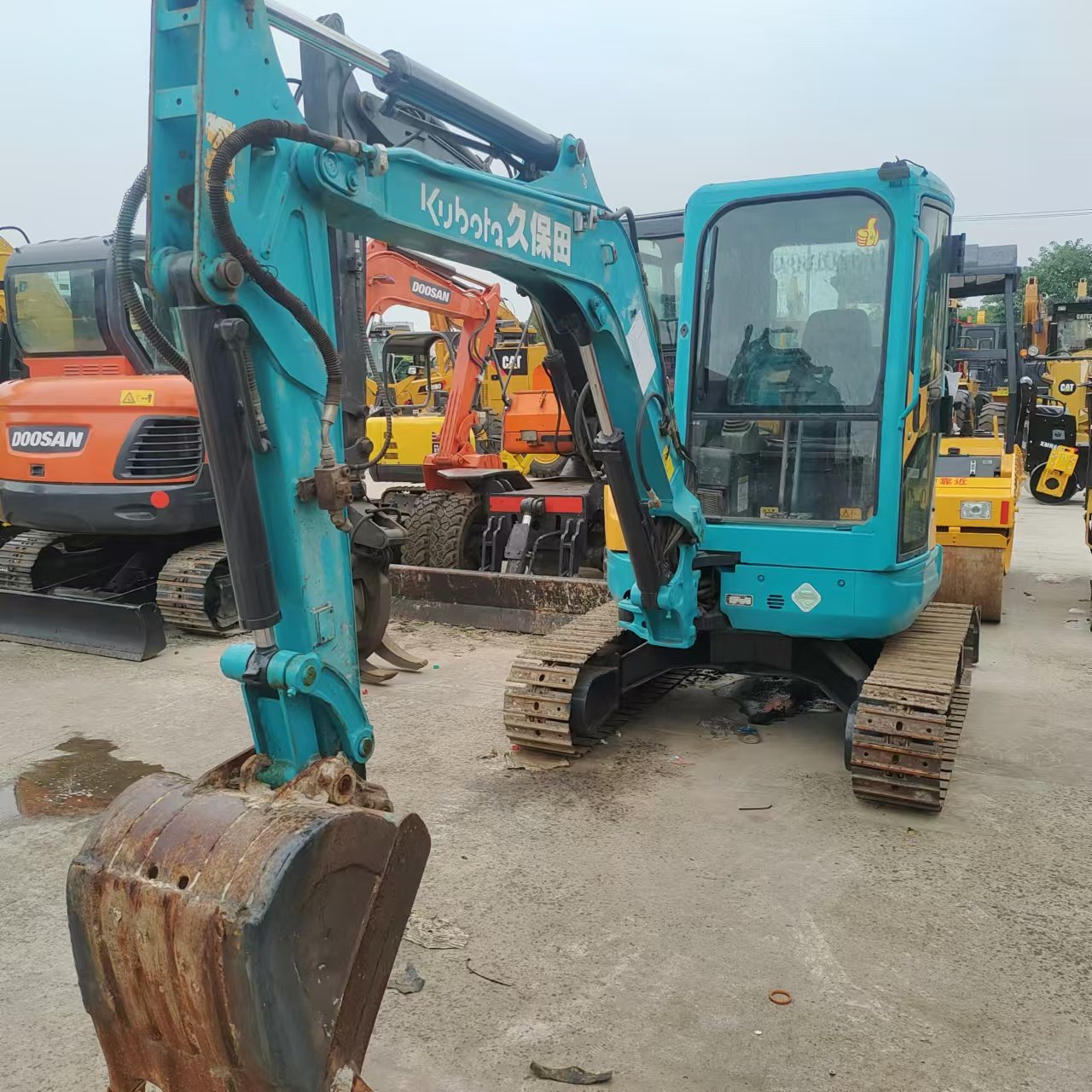 Kubota KX17 KX27 KX135 Excavator For Sale Used Kubota KX163 KX165 Excavator Price Excellent Performance Kubota Machinery