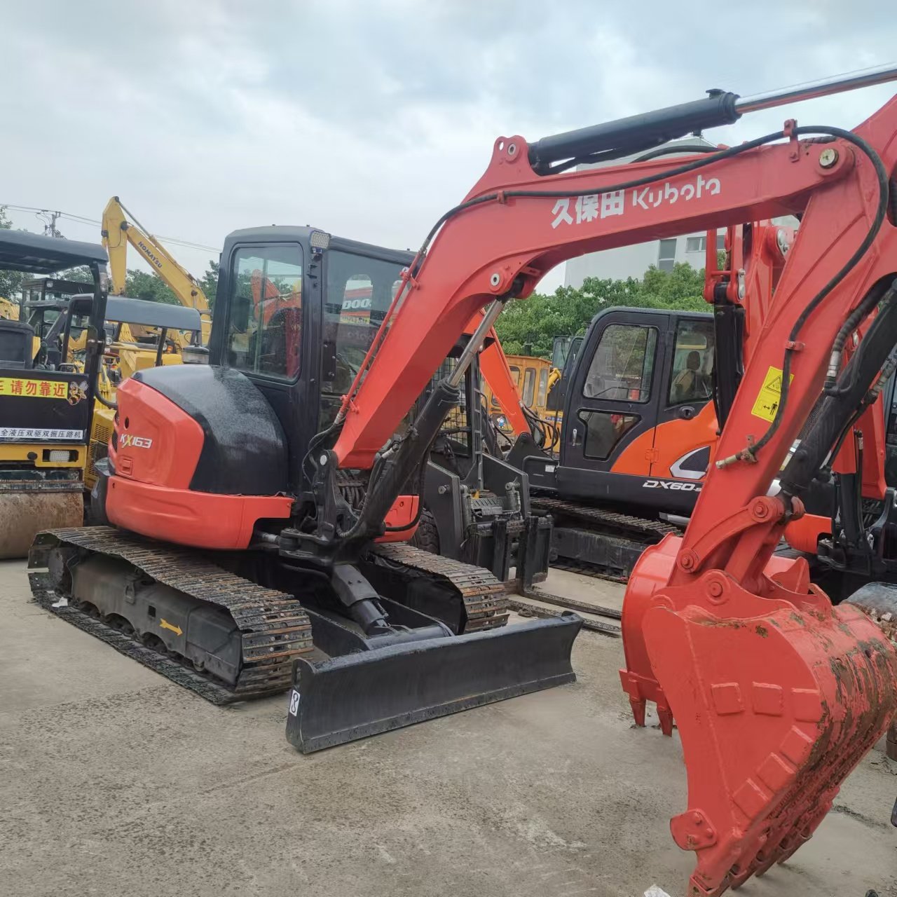 Kubota KX17 KX27 KX135 Excavator For Sale Used Kubota KX163 KX165 Excavator Price Excellent Performance Kubota Machinery