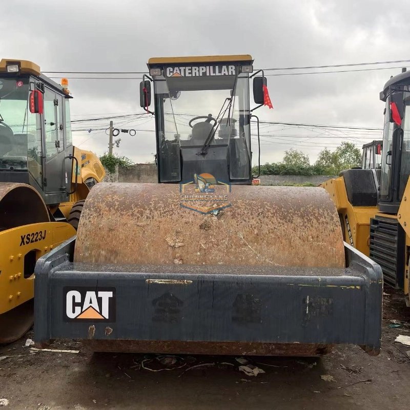 Used original CAT GC78B road roller Used cheap construction machinery Suitable for road construction