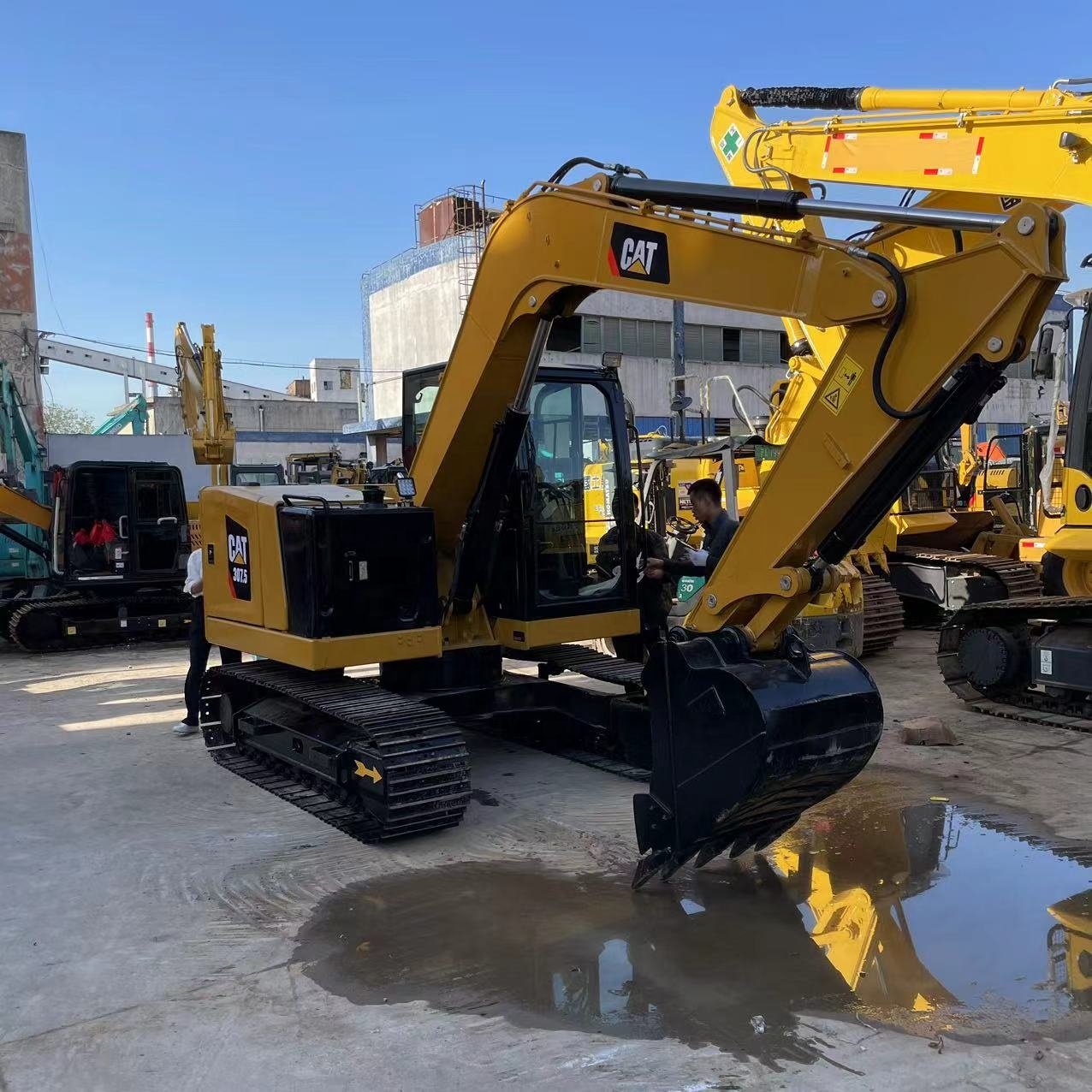 Multi Functional Machine Used Cat Mini Excavator Price Cat 307.5 306e 307308 Crawler Digger