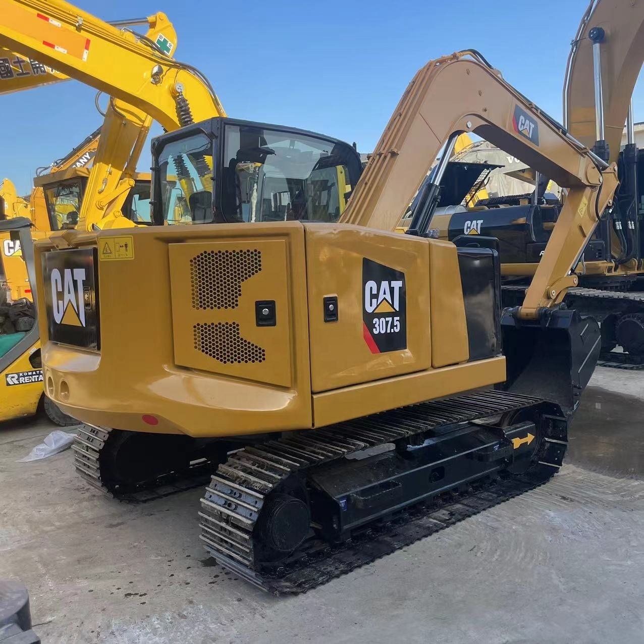 Multi Functional Machine Used Cat Mini Excavator Price Cat 307.5 306e 307308 Crawler Digger