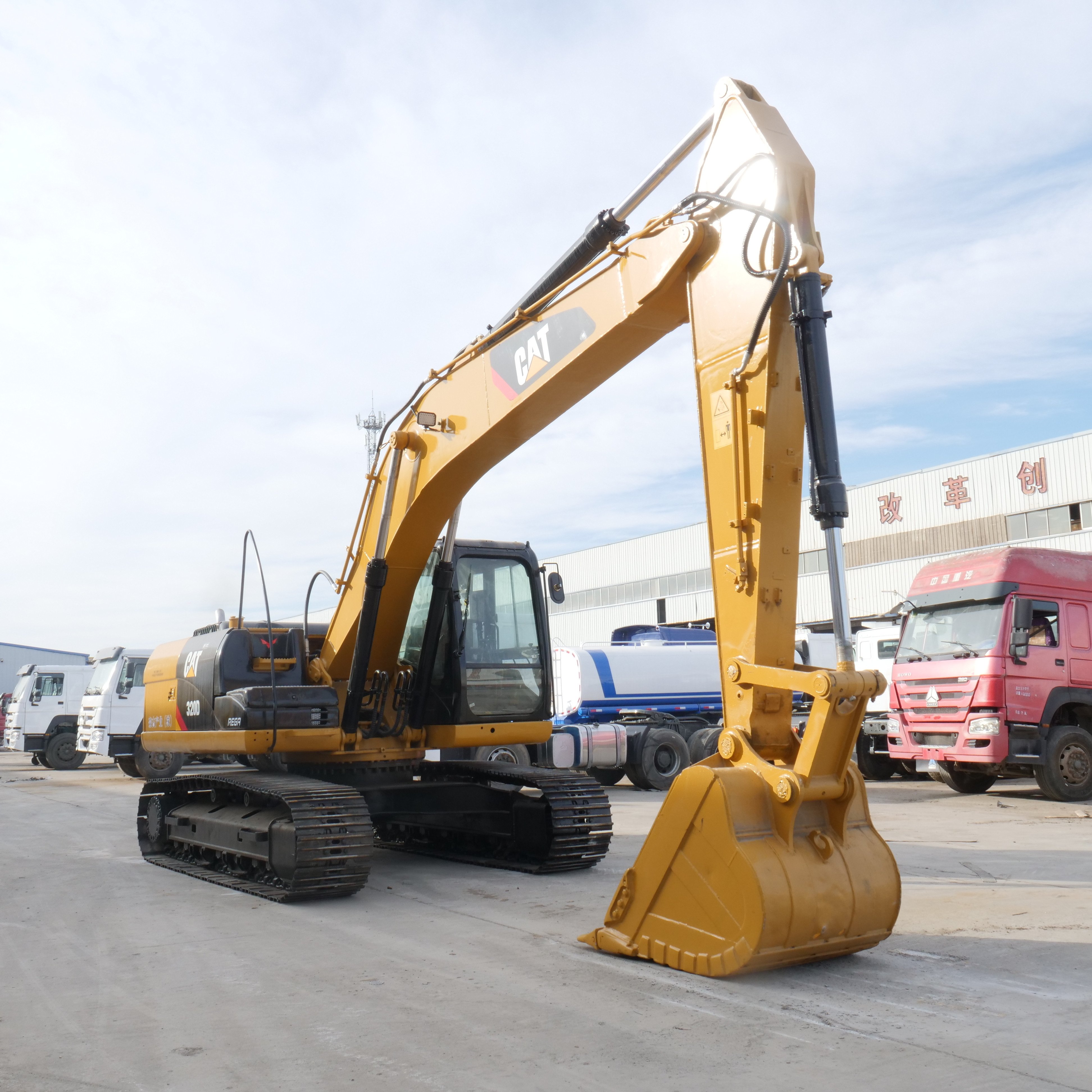 Second-hand Machinery Cat 312d 315d Cat 320d Cat 323d Hydraulic Crawler Backhoe Digger 15/20/23ton Used Excavator