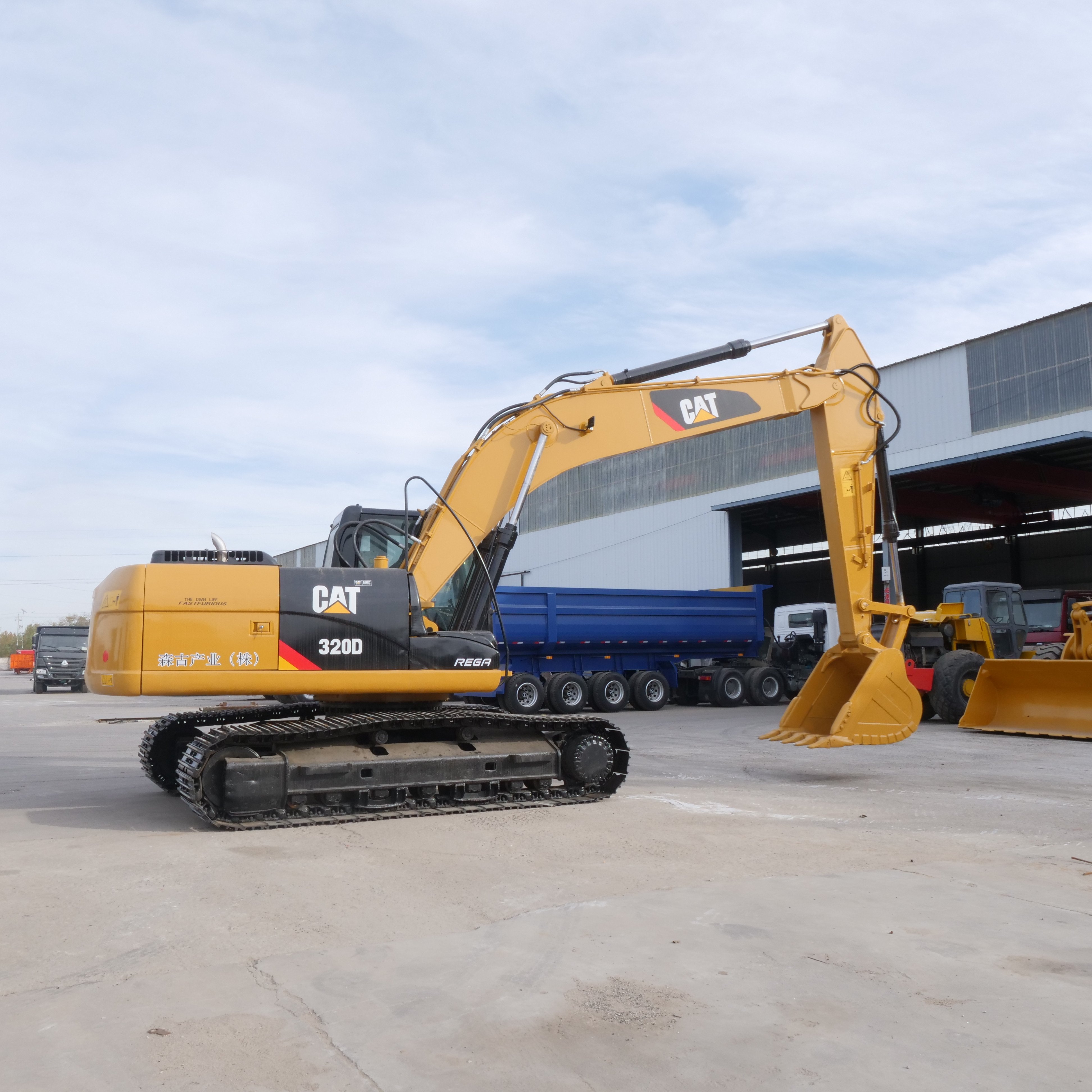 Second-hand Machinery Cat 312d 315d Cat 320d Cat 323d Hydraulic Crawler Backhoe Digger 15/20/23ton Used Excavator