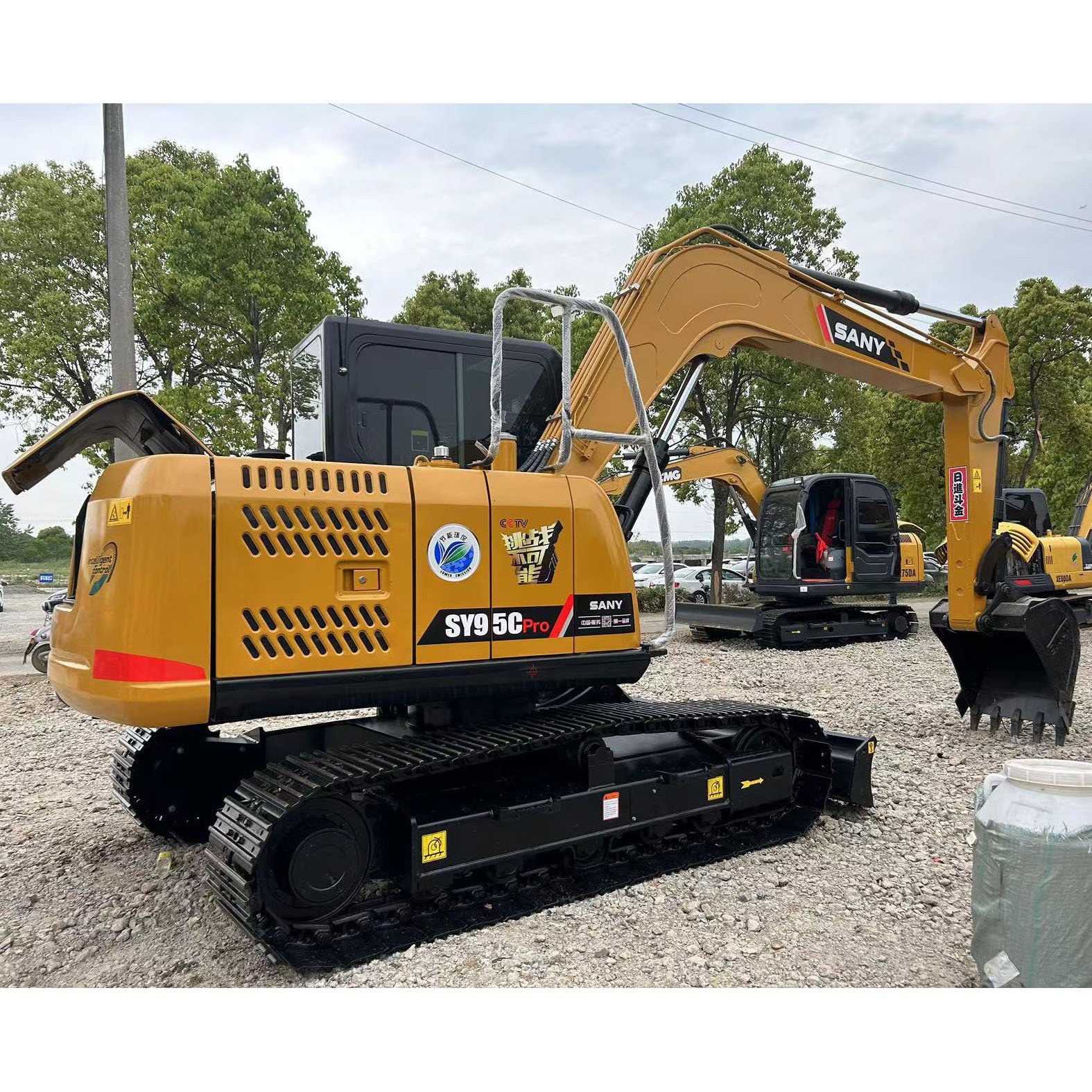 90% New Condition Secondhand SANY 95C 95CPRO Excavator In Low Working Hours Used SANY 95C Excavator Machine In Good Condition