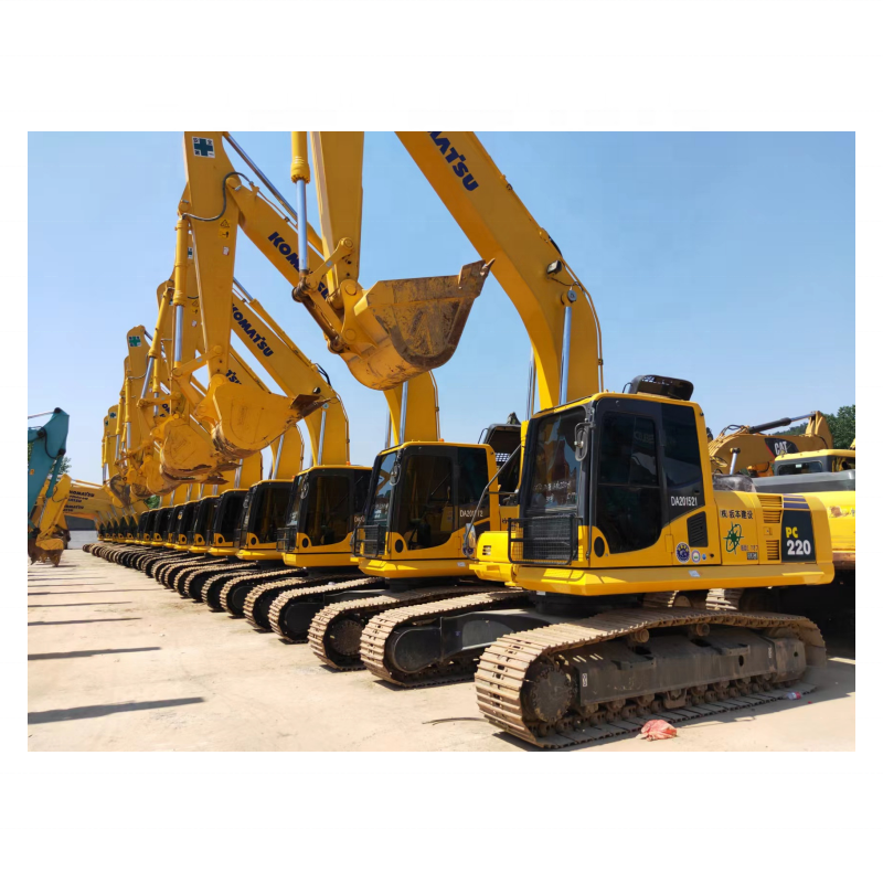 good condition working 22ton PC220 KOMATSU brand used excavator pc220-8 excavators digger machinery for sale