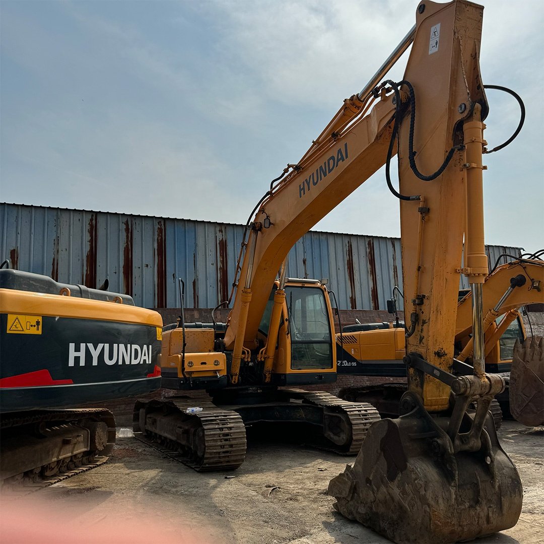 low price shipping great performance used excavator HYUNDAI 220-9S 22ton digger second hand excavator