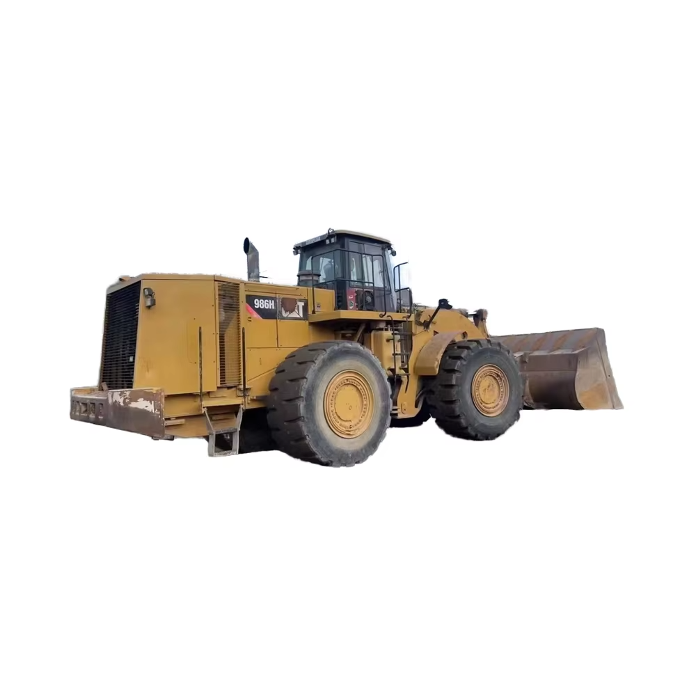 Caterpillar Quality Cat986h Used Excavators Large Wheel Skid Steer Loaders Original Parts Second-Hand Construction Machinery