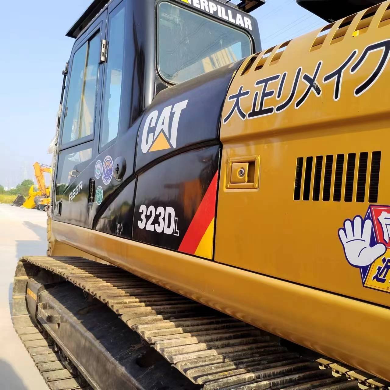 Construction Machinery Caterpillar 323d Excavator Secondhand Cat 320d 323D 323e 23tons Used Cat 320d Digger for Sale