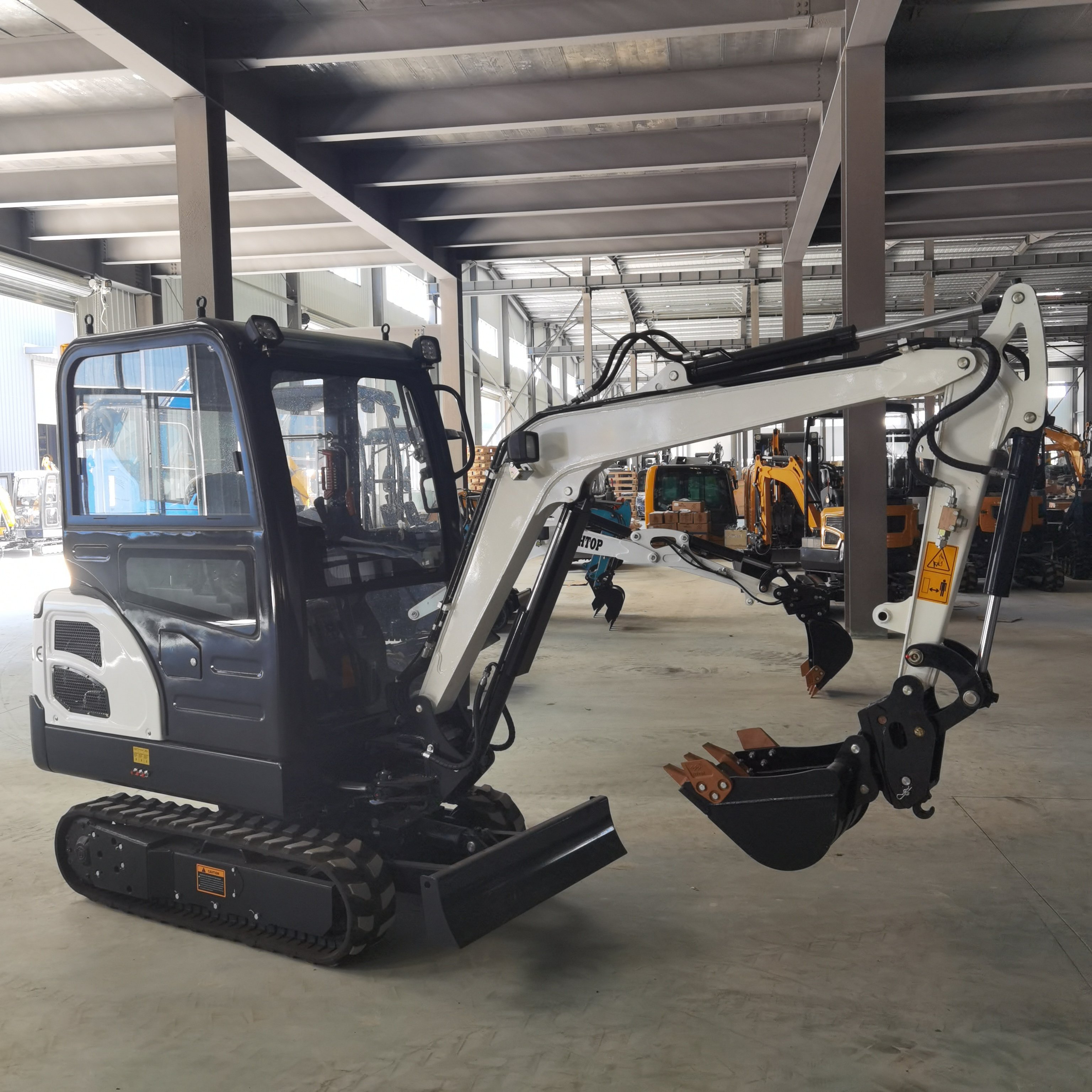 small mini excavator mini digger 2 ton 1 ton 3.5 ton attachments micro excavadora mini bagger excavator machine