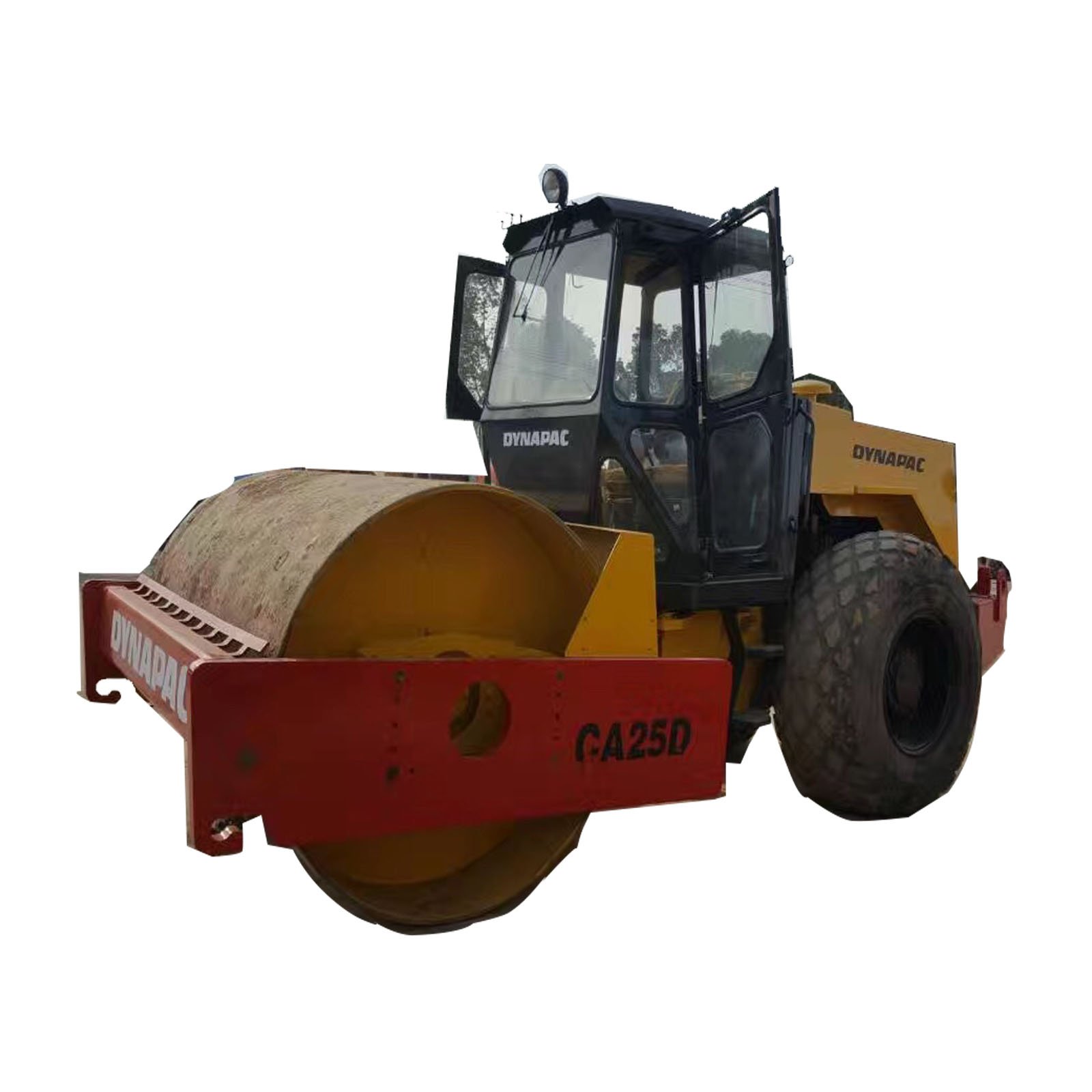 Used Single drum vibrating wheel Road Roller Dynapac CA30D Hydraulic Vibratory Driving Compactor Construction Machinery On Sale