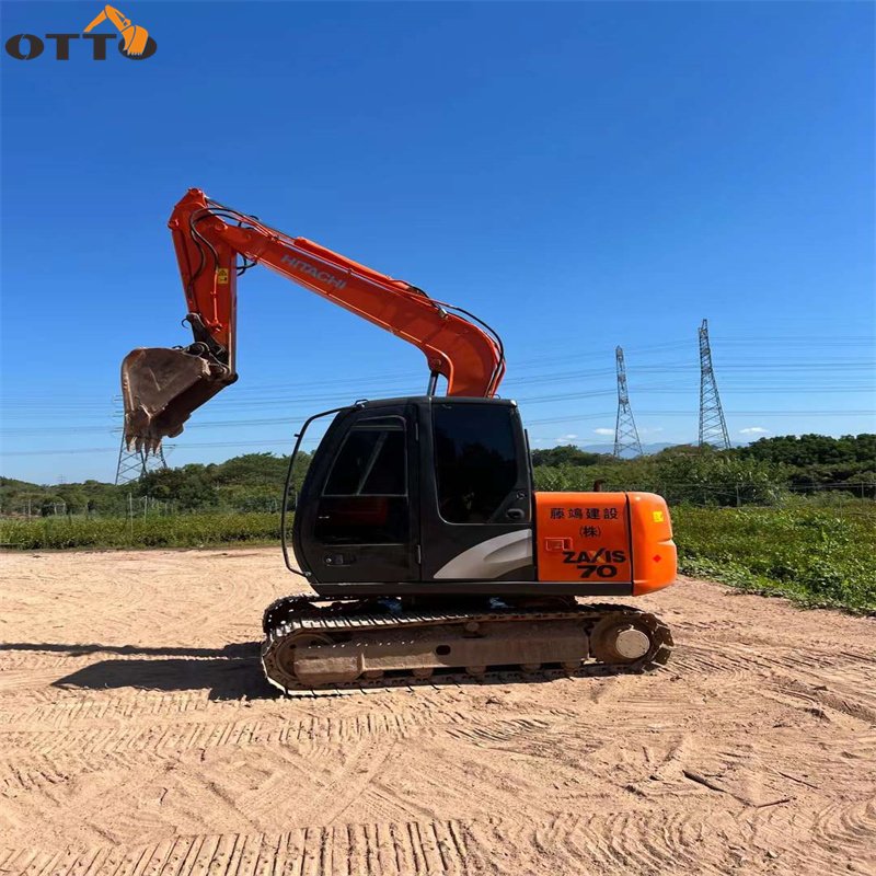 OTTO Quality Popular 7TON Construction Machinery Supplier used ZX70 excavator for sale