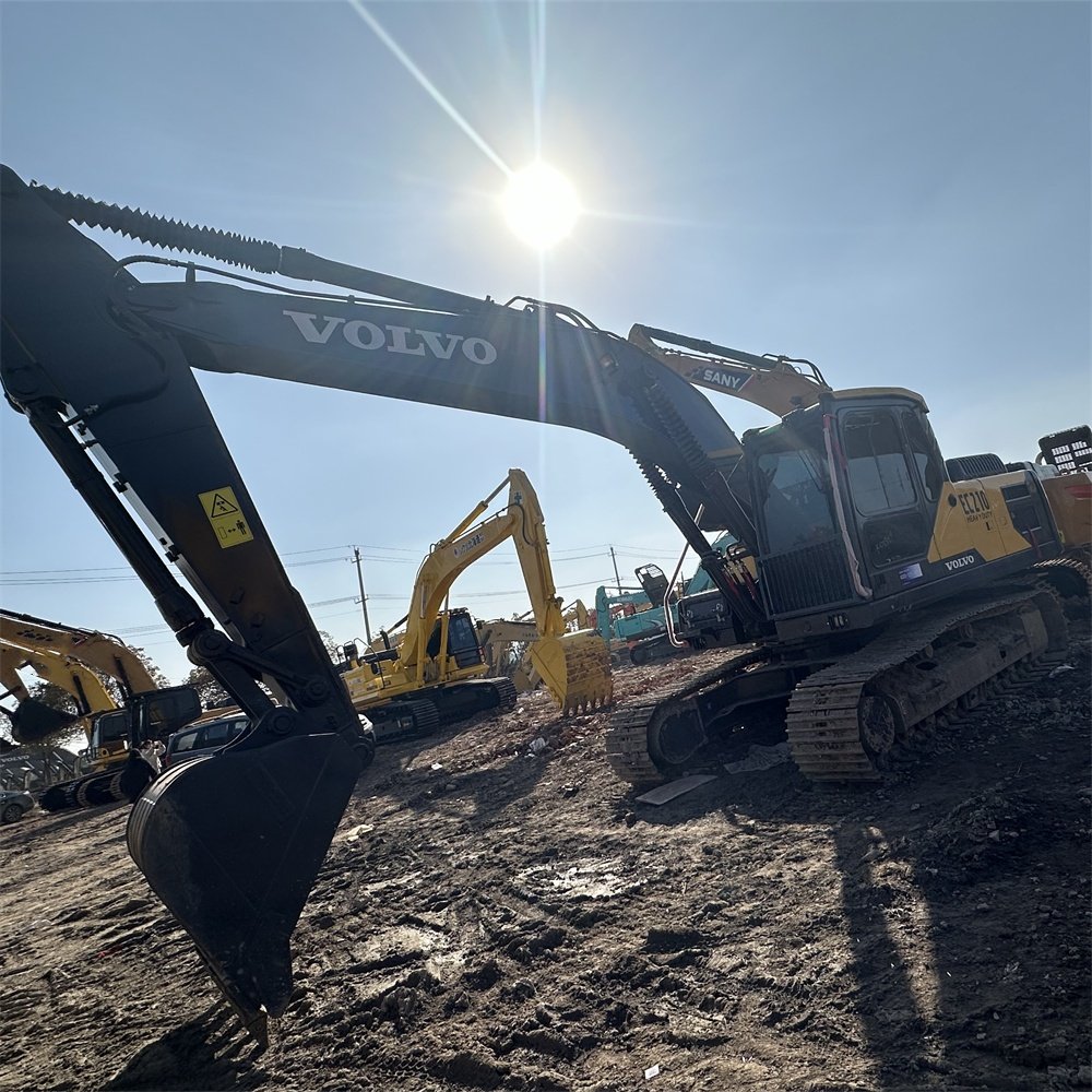 stock machine Used Volvo EC60 ec80d Mini Excavator used Volvo EC140 EC240 EC210 Excavator for sale