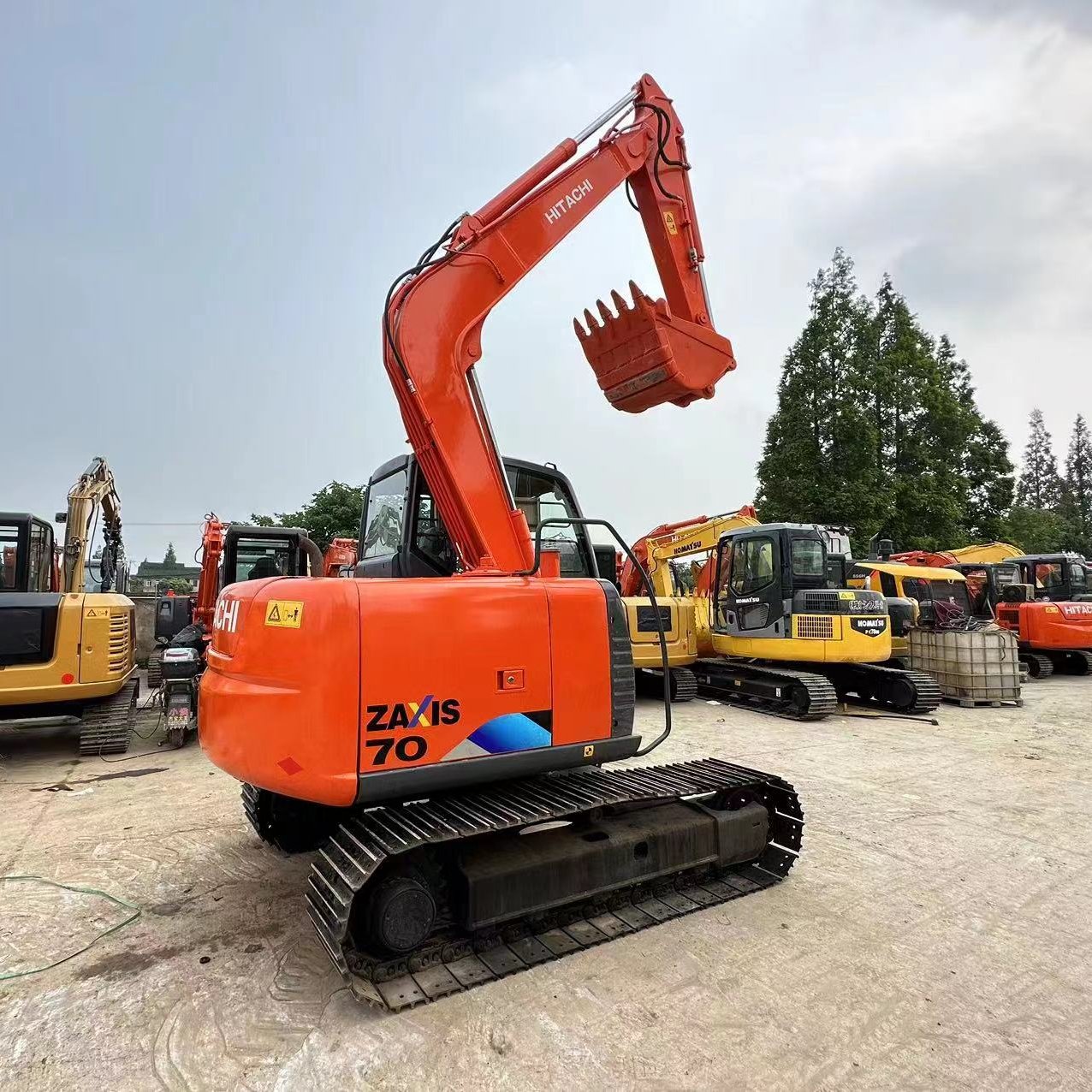 Used HITACHI ZAXIS 70 Excavator Japan original ZAXIS Series ZX70 Used 7 ton excavator machine ZX70 with Good Running Condition