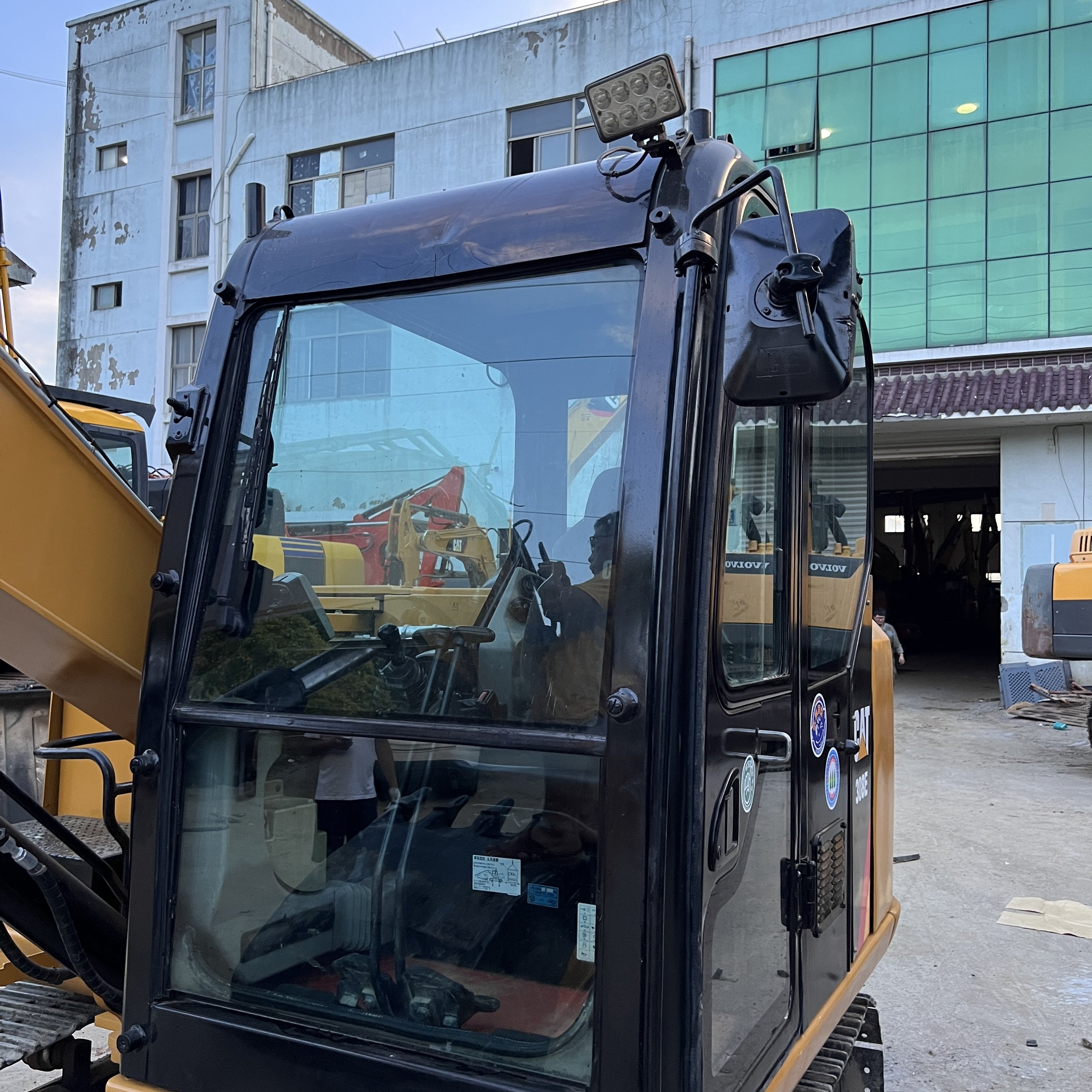 Preferencial used Cat 308E 8 ton hydraulic excavator Original car used Cat 308 construction machinery Cat308E small excavator
