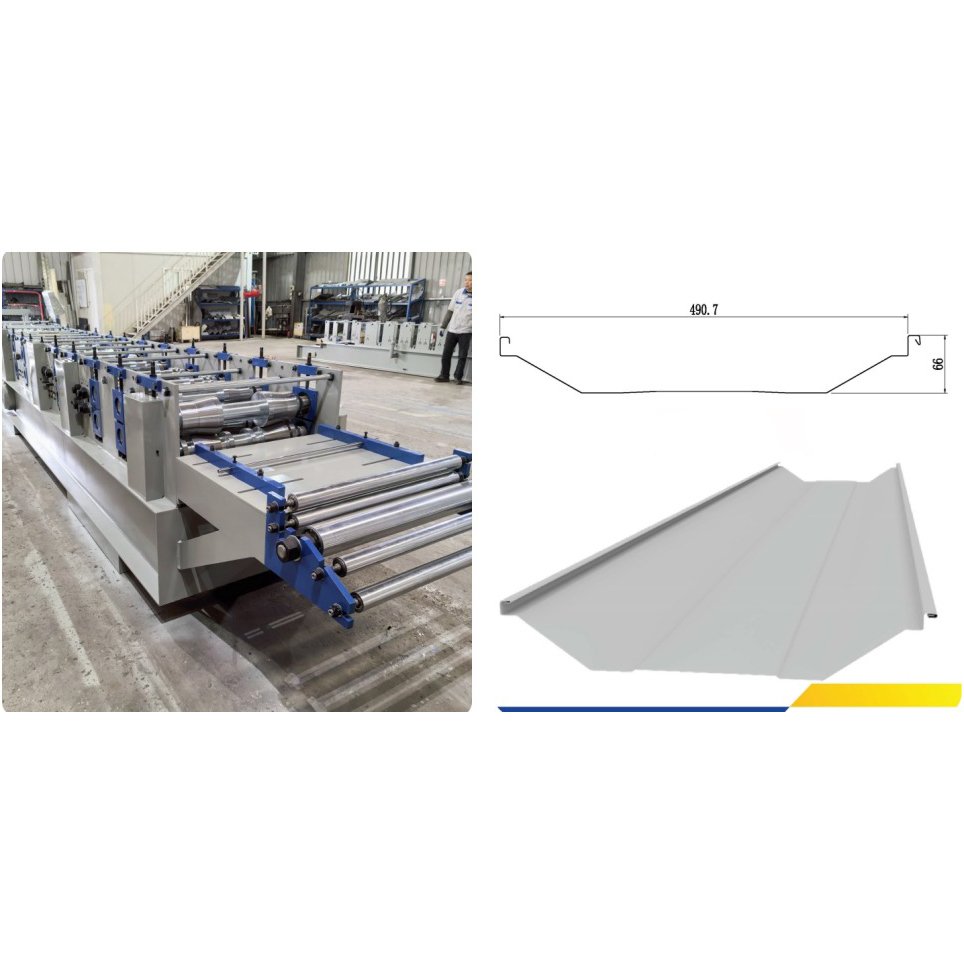 High Quality Roof Solar PV System Roofing Panel Making Machine