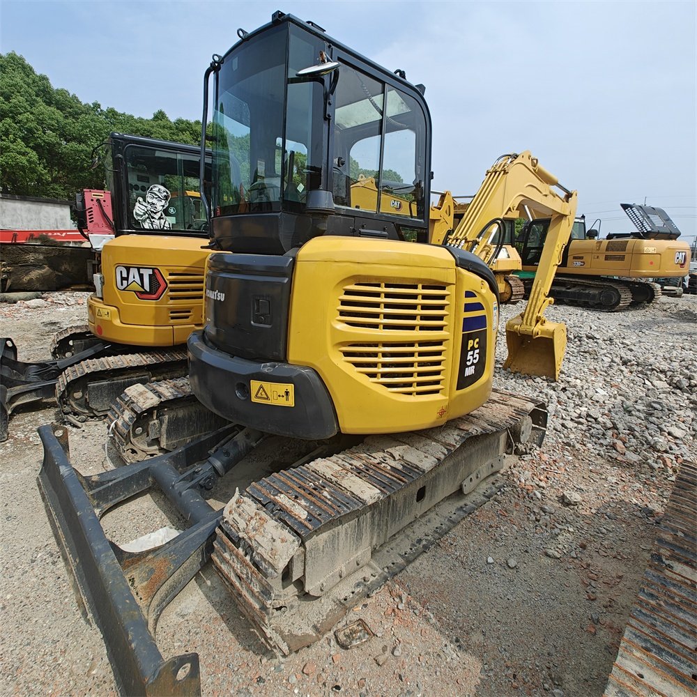 Used Komatsu PC55mr crawler excavator, Komatsu PC55 PC55MR-2 PC56 PC35mr PC40mr PC78us, Komatsu PC55 mini excavator for sale