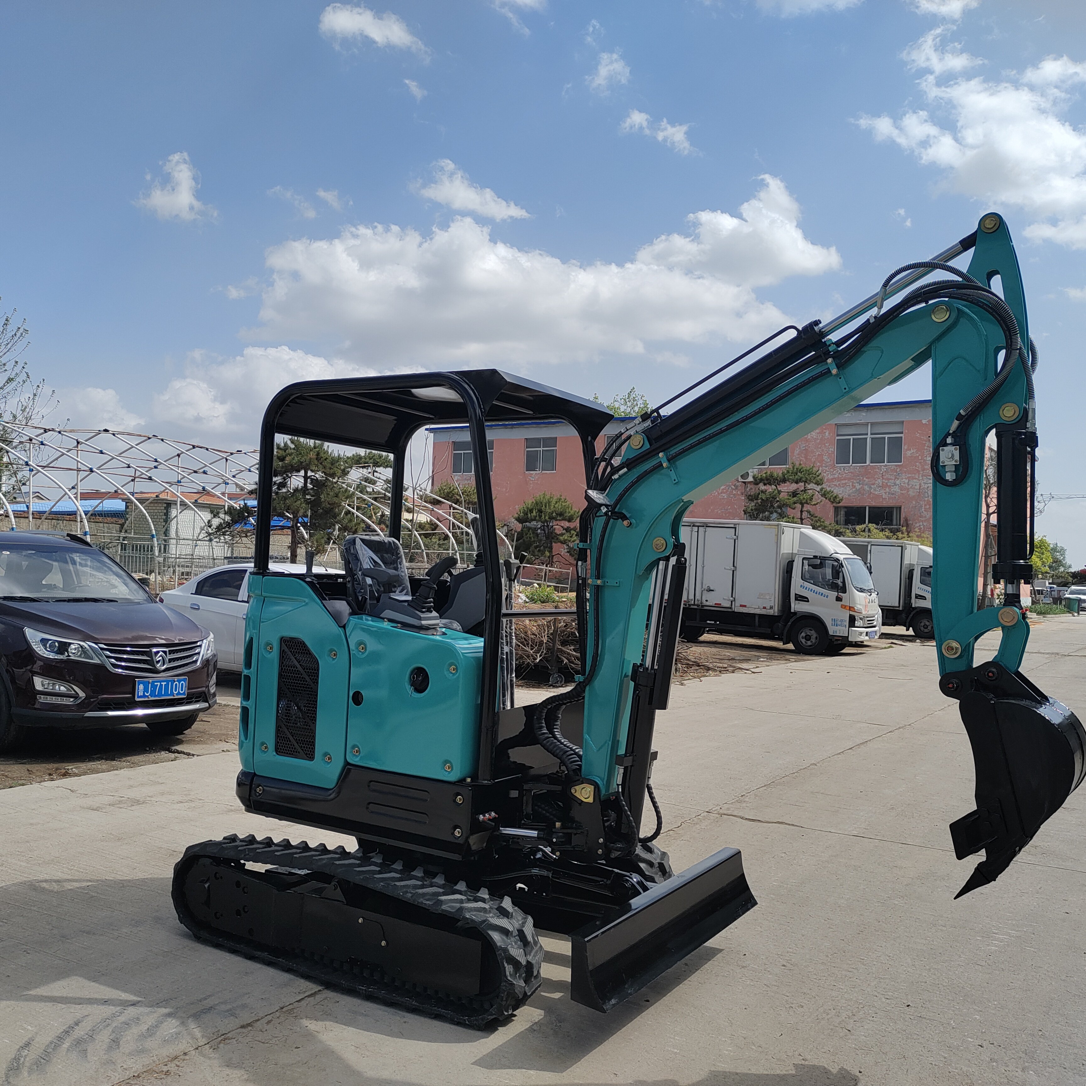 J.M. Mini Excavator 1 Ton EPA Farm Used New Crawler Digger Kubota Engine Small Excavators 3.5 Ton 2 Ton Machine Prices