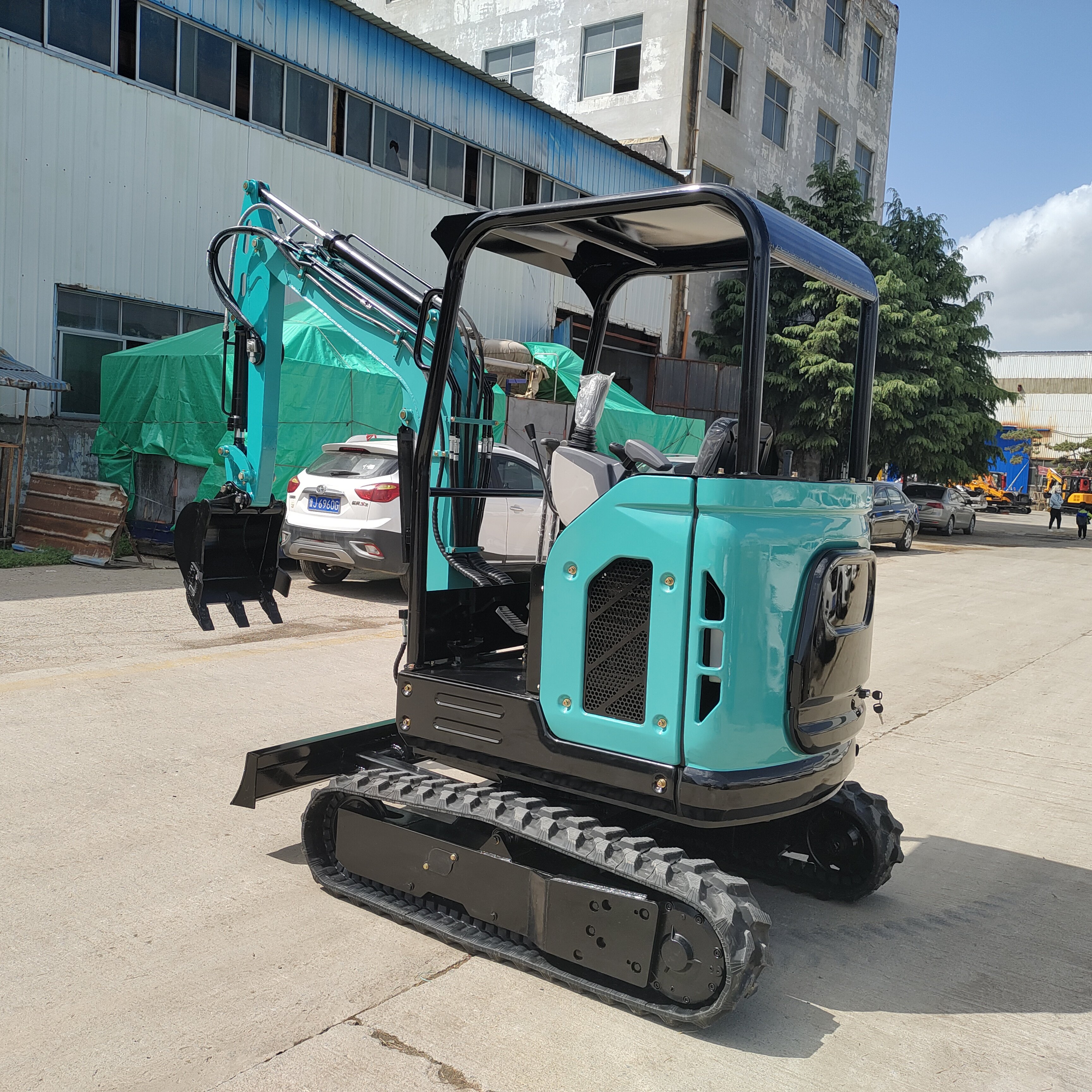 J.M. Mini Excavator 1 Ton EPA Farm Used New Crawler Digger Kubota Engine Small Excavators 3.5 Ton 2 Ton Machine Prices