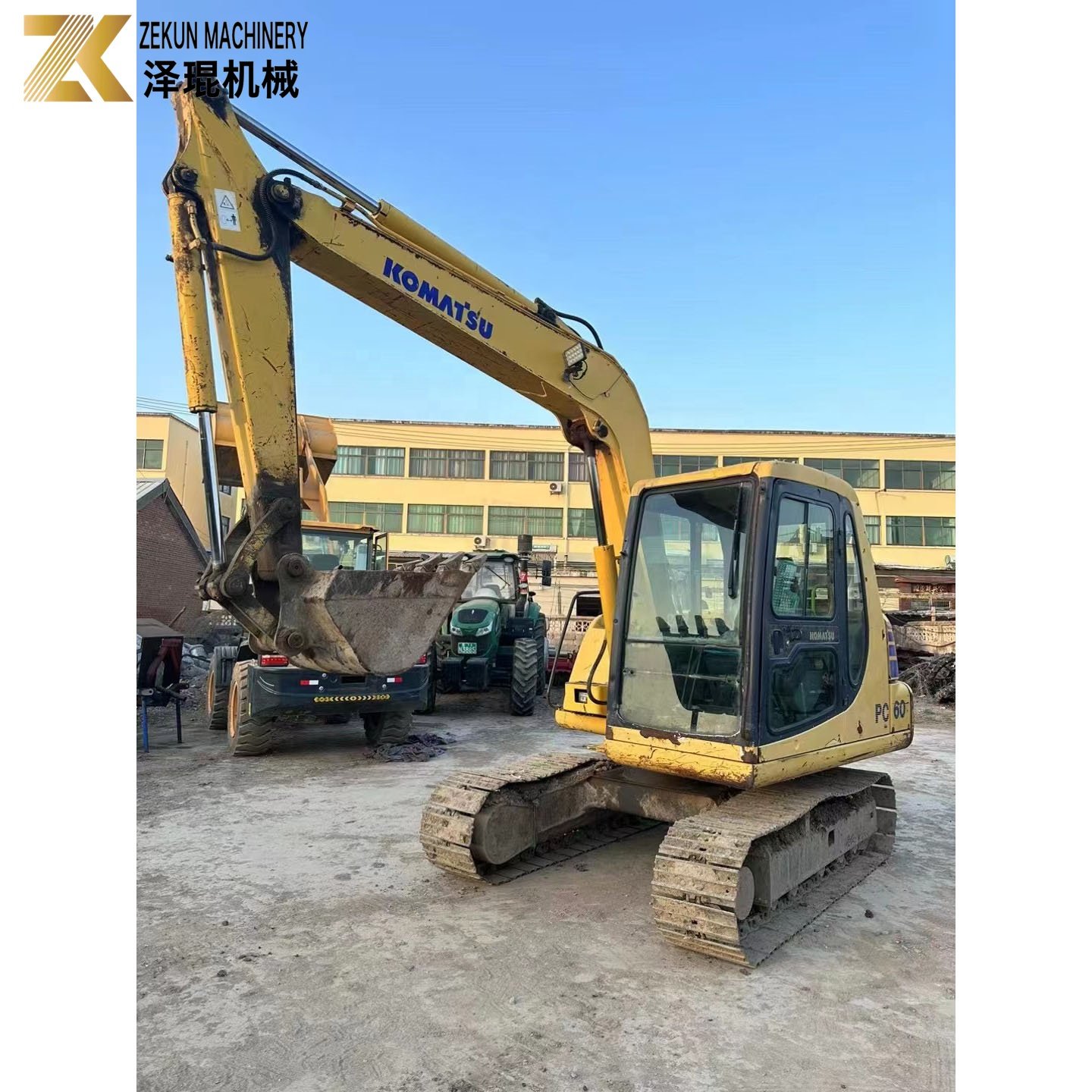 Japan Made 6Ton Used Komatsu PC 60 Excavator PC60-7