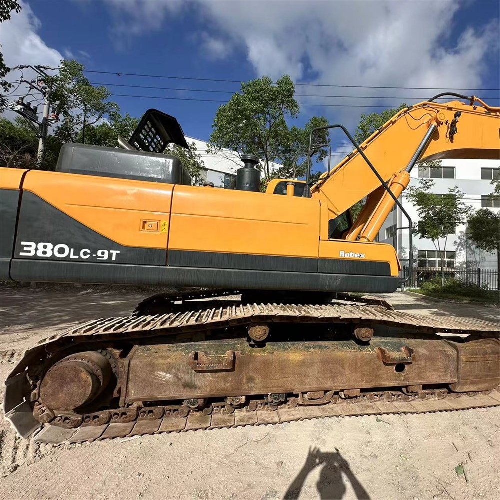 Used Good Condition Heavy Digger Hyundai 380LC-9T Hydraulic Crawler Excavator for sale