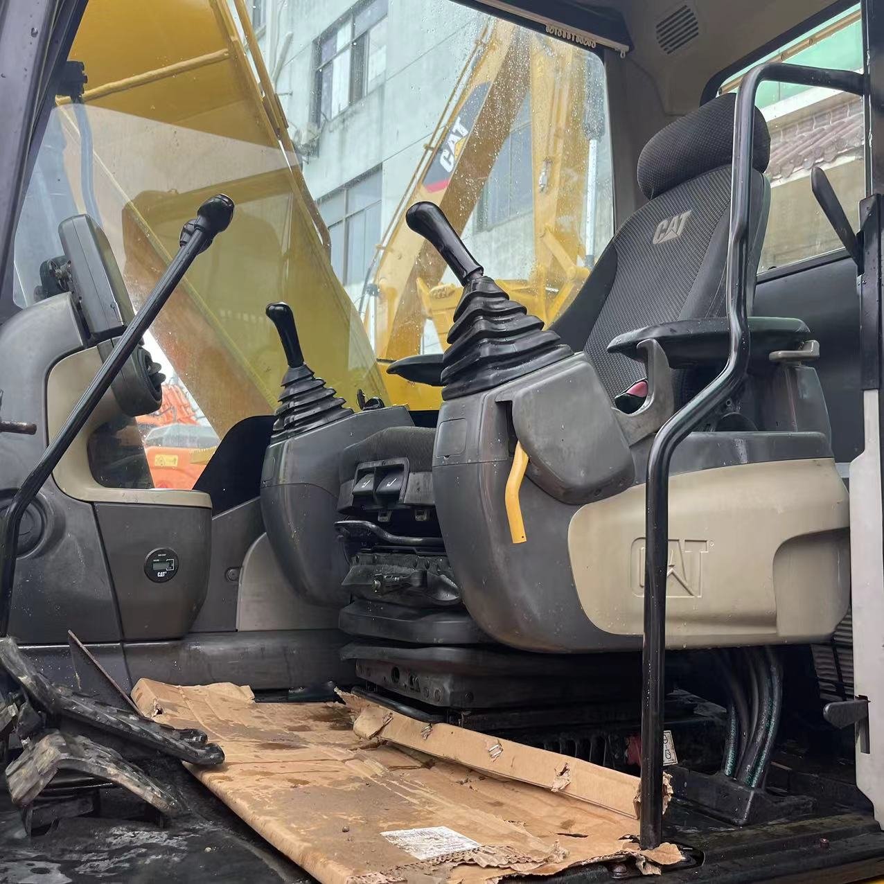 90%new used engineering construction machinery CAT312D excavator earth-moving machinery
