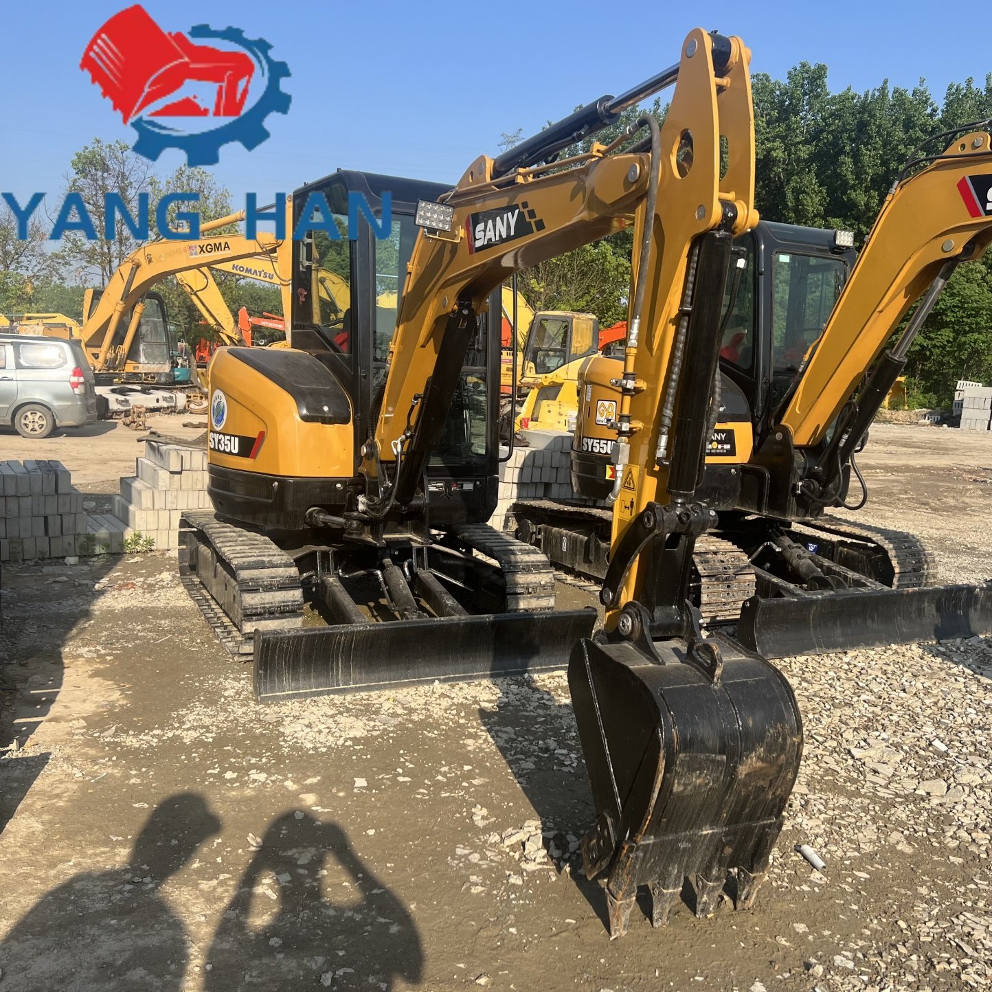 Hot Sale: 3 Ton Used Mini Excavator SANY SY35U - Chinese Construction Machinery for sale