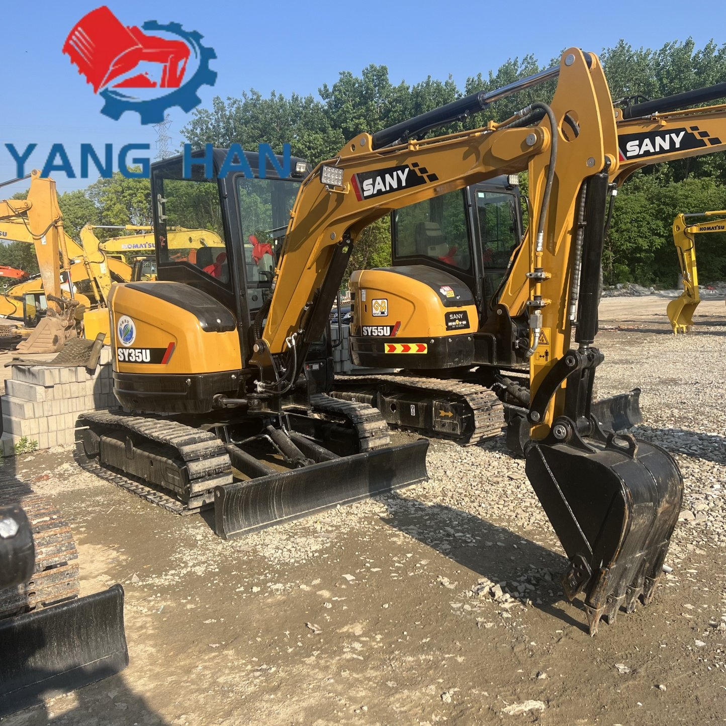 Hot Sale: 3 Ton Used Mini Excavator SANY SY35U - Chinese Construction Machinery for sale
