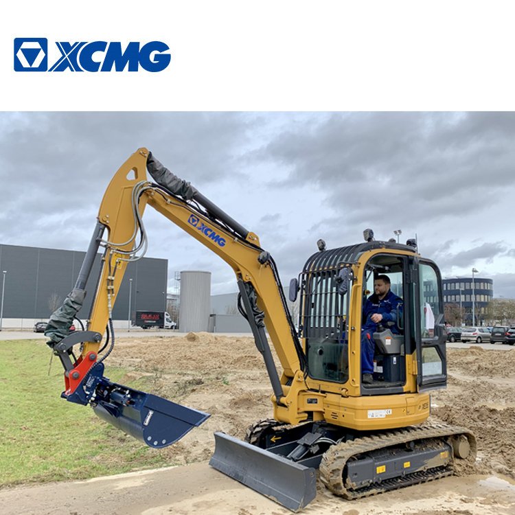 XCMG Used Small Mini Excavators Machine XE35E 4 Ton Crawler Bagger Digger Mini Excavator
