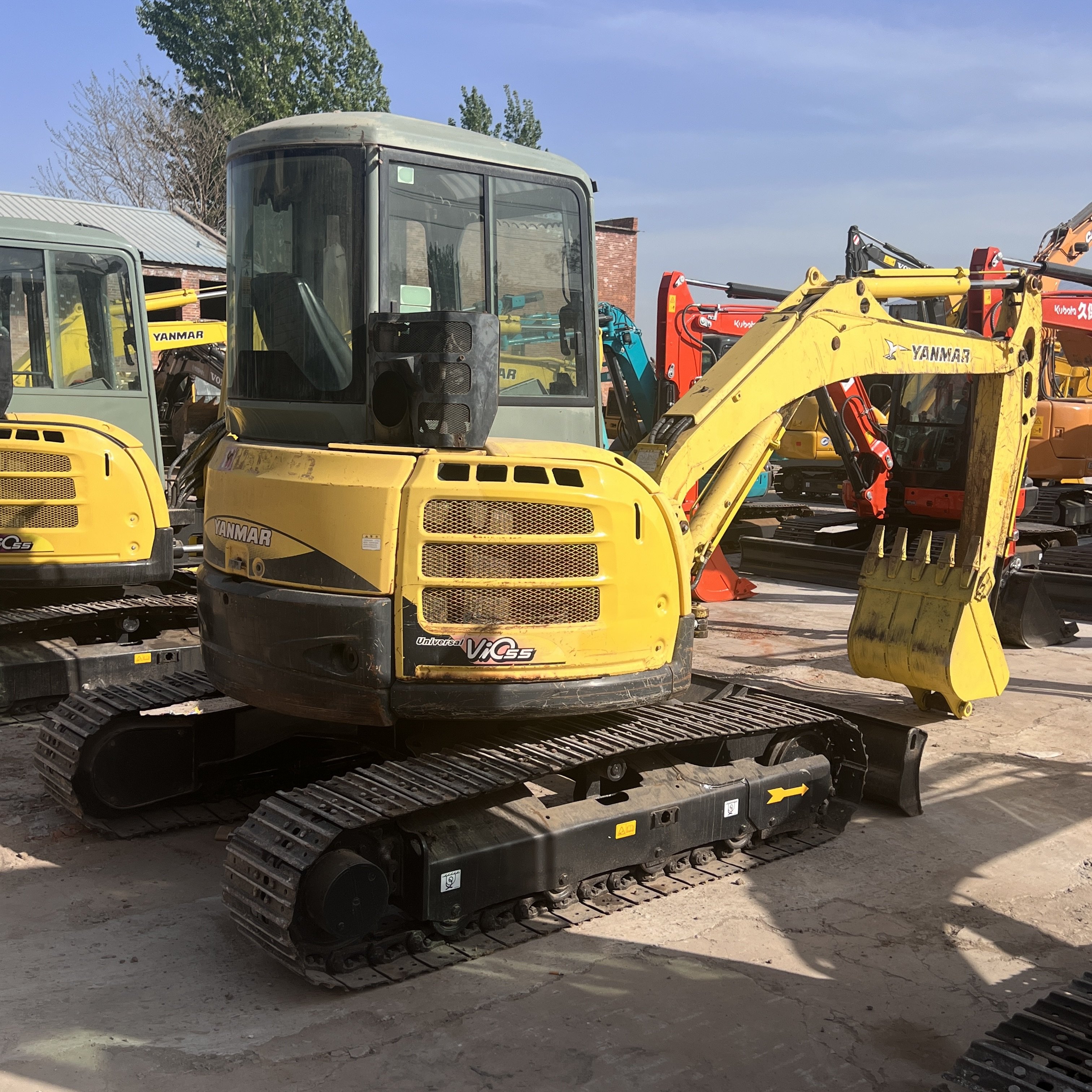 Used excavator YANMAR VIO55 High Performance Low Price Hot Selling Used YANMAR VIO55 mini excavator