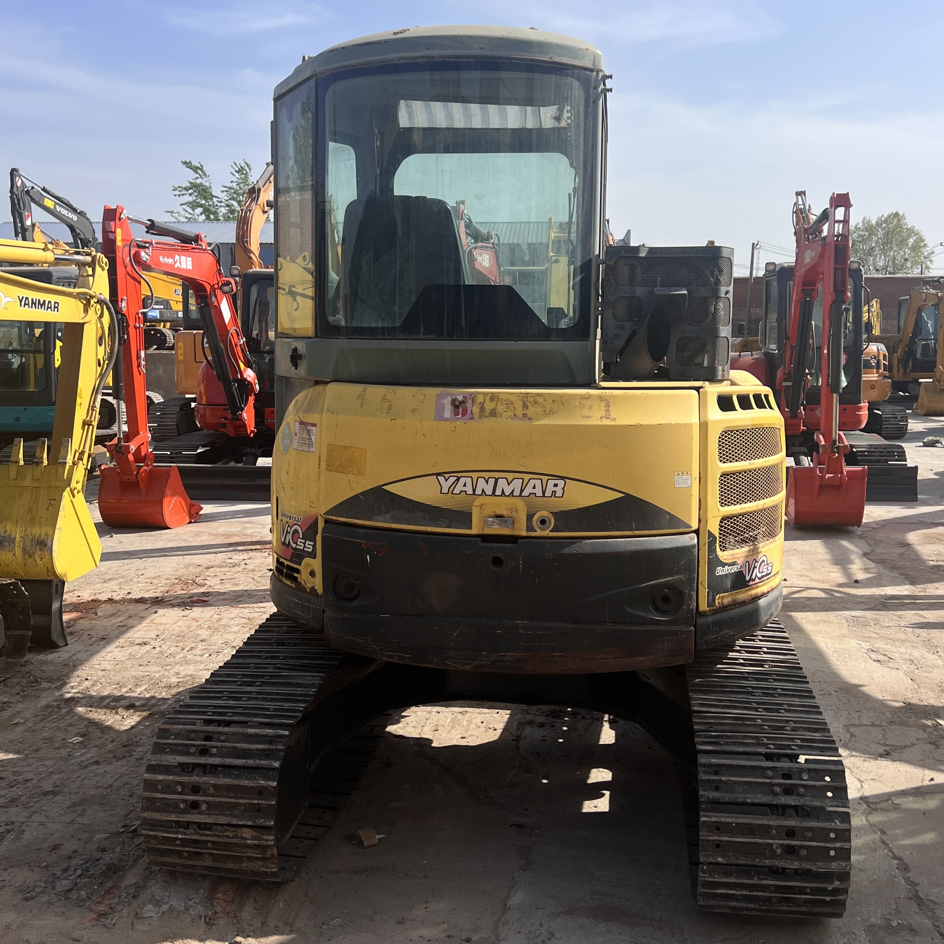 Used excavator YANMAR VIO55 High Performance Low Price Hot Selling Used YANMAR VIO55 mini excavator
