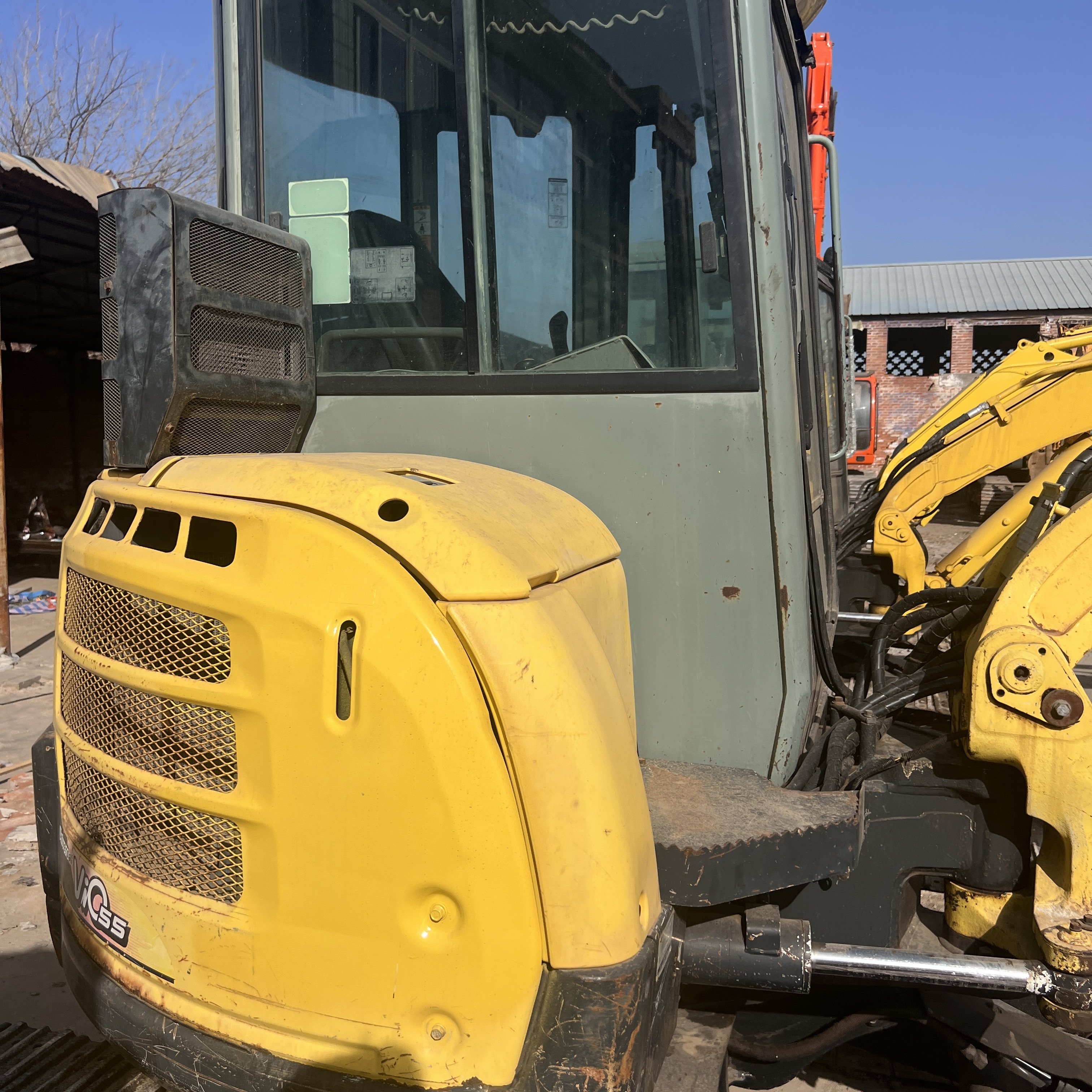 Used excavator YANMAR VIO55 High Performance Low Price Hot Selling Used YANMAR VIO55 mini excavator