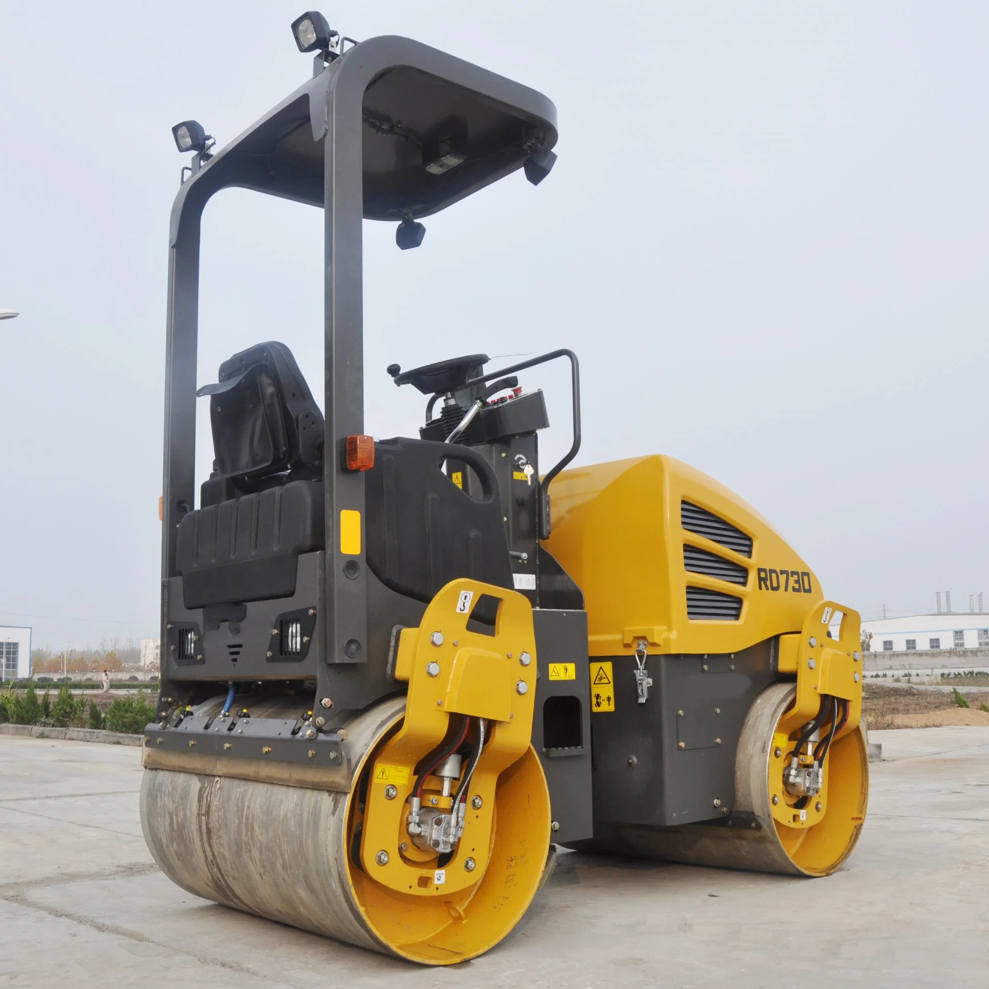 Cheap Price Construction Equipment Used Road Rollers SINGLE STEEL Roller Machine for sale
