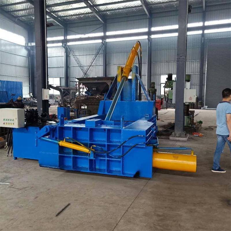 aluminium scrap metal baling press machine used scrap metal baler hydraulic metal balers