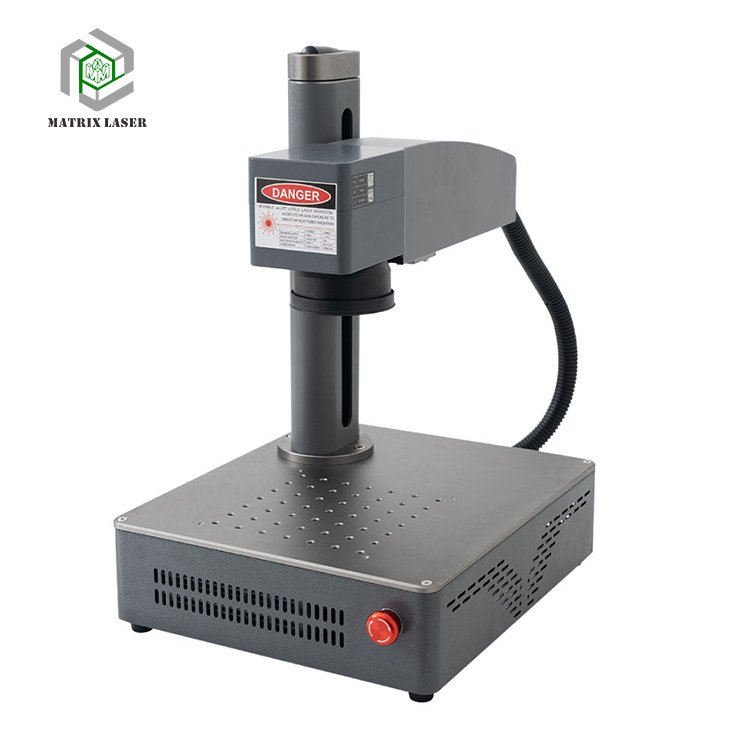 Max Fiber Laser Marking Machine 20W-30W Portable Desktop with Durable Motor for Retail Home Use Restaurants Farms New/Used