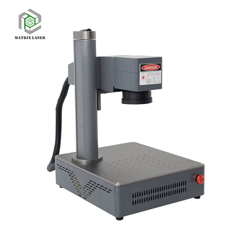 Max Fiber Laser Marking Machine 20W-30W Portable Desktop with Durable Motor for Retail Home Use Restaurants Farms New/Used