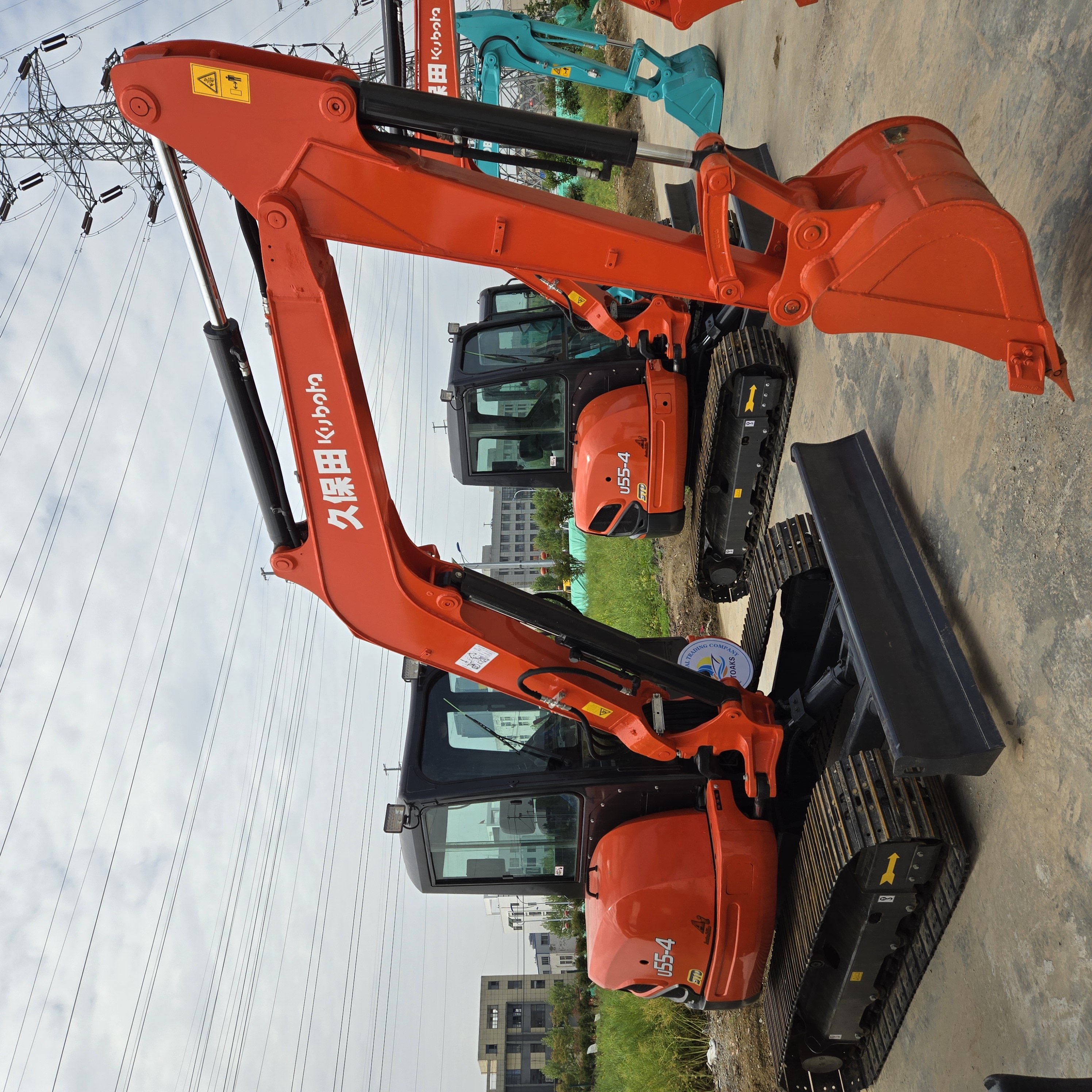 Kubota U55-4 Used Excavator High Quality As Well As Low Mileage Hydraulic And Crawler-type Excavator