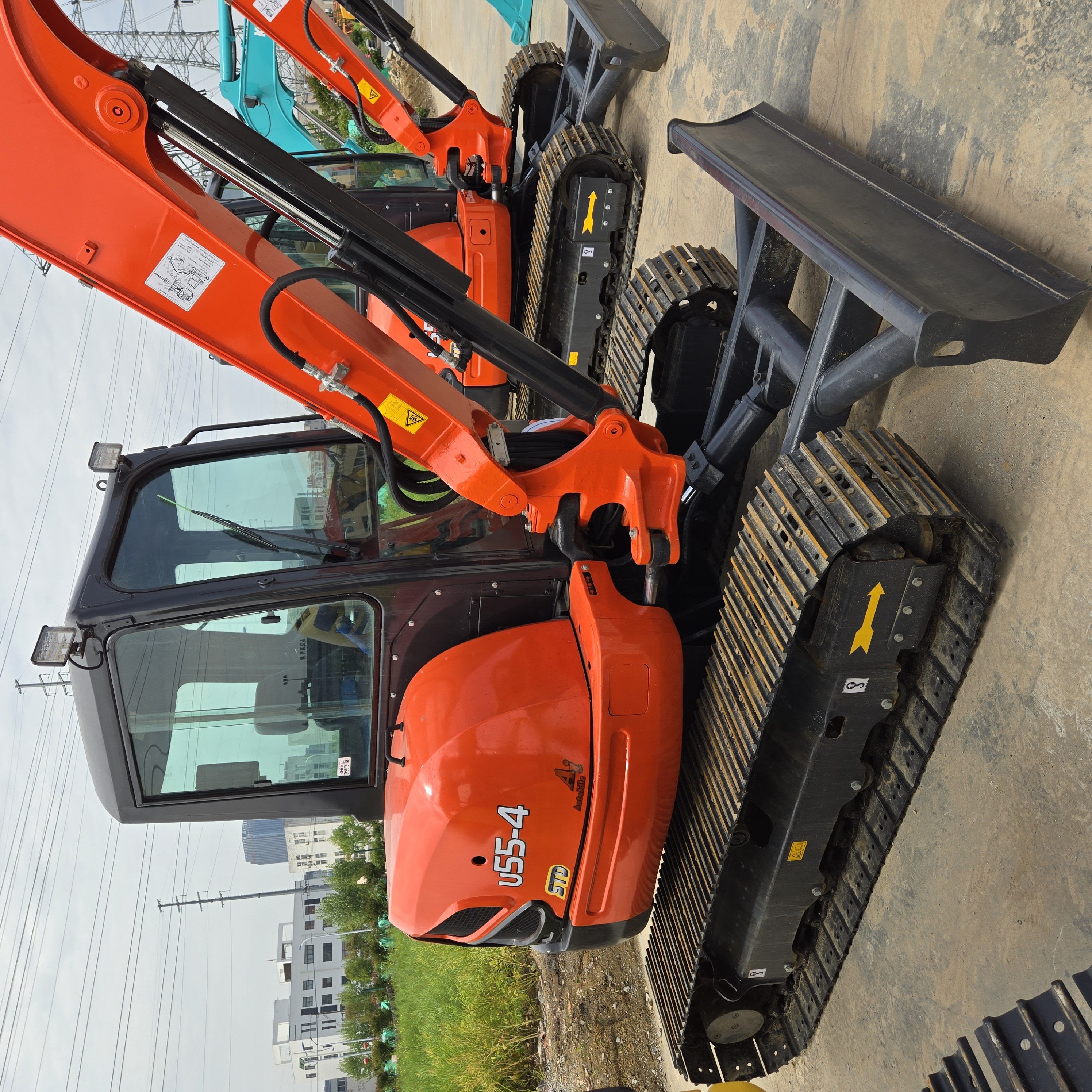 Kubota U55-4 Used Excavator High Quality As Well As Low Mileage Hydraulic And Crawler-type Excavator
