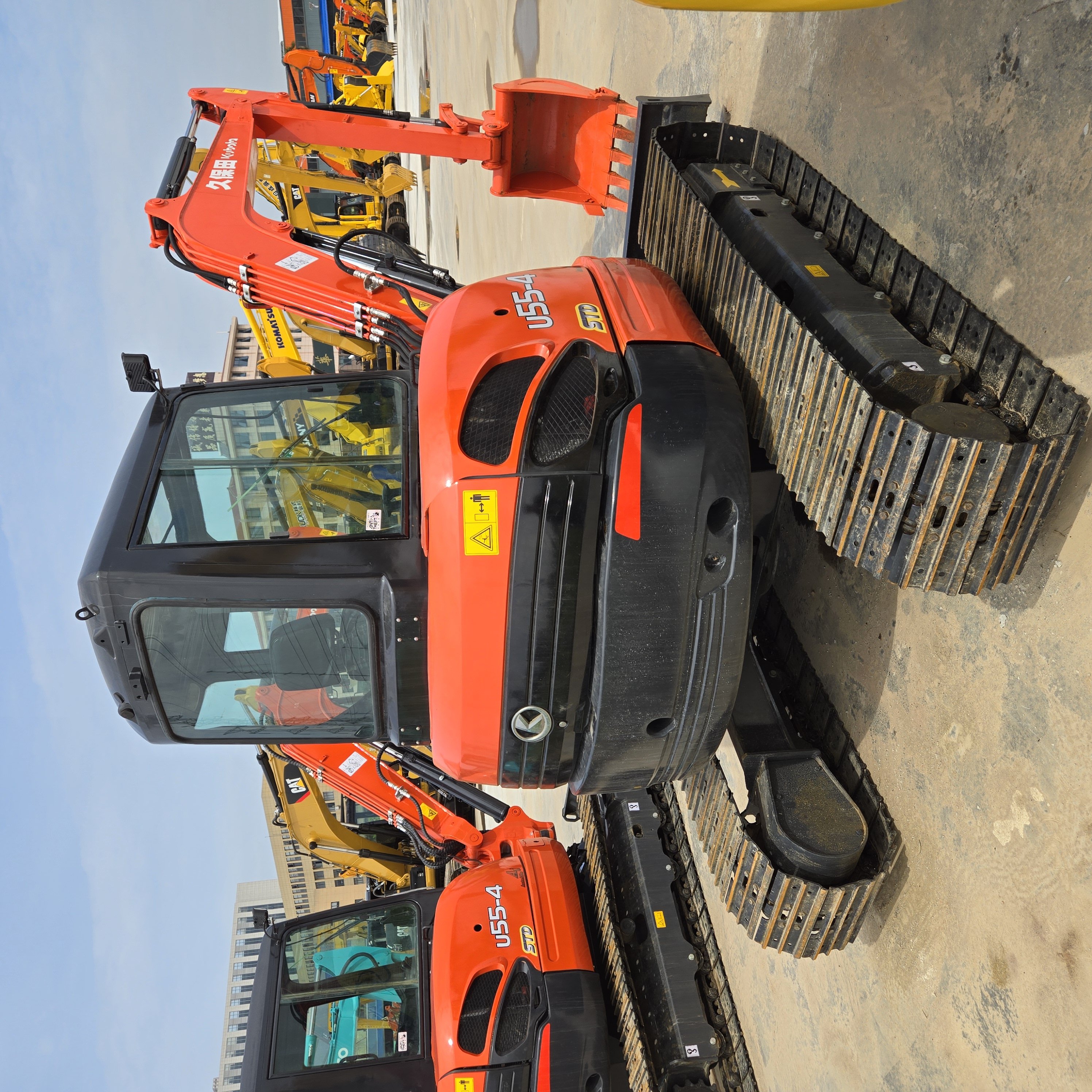 Kubota U55-4 Used Excavator High Quality As Well As Low Mileage Hydraulic And Crawler-type Excavator