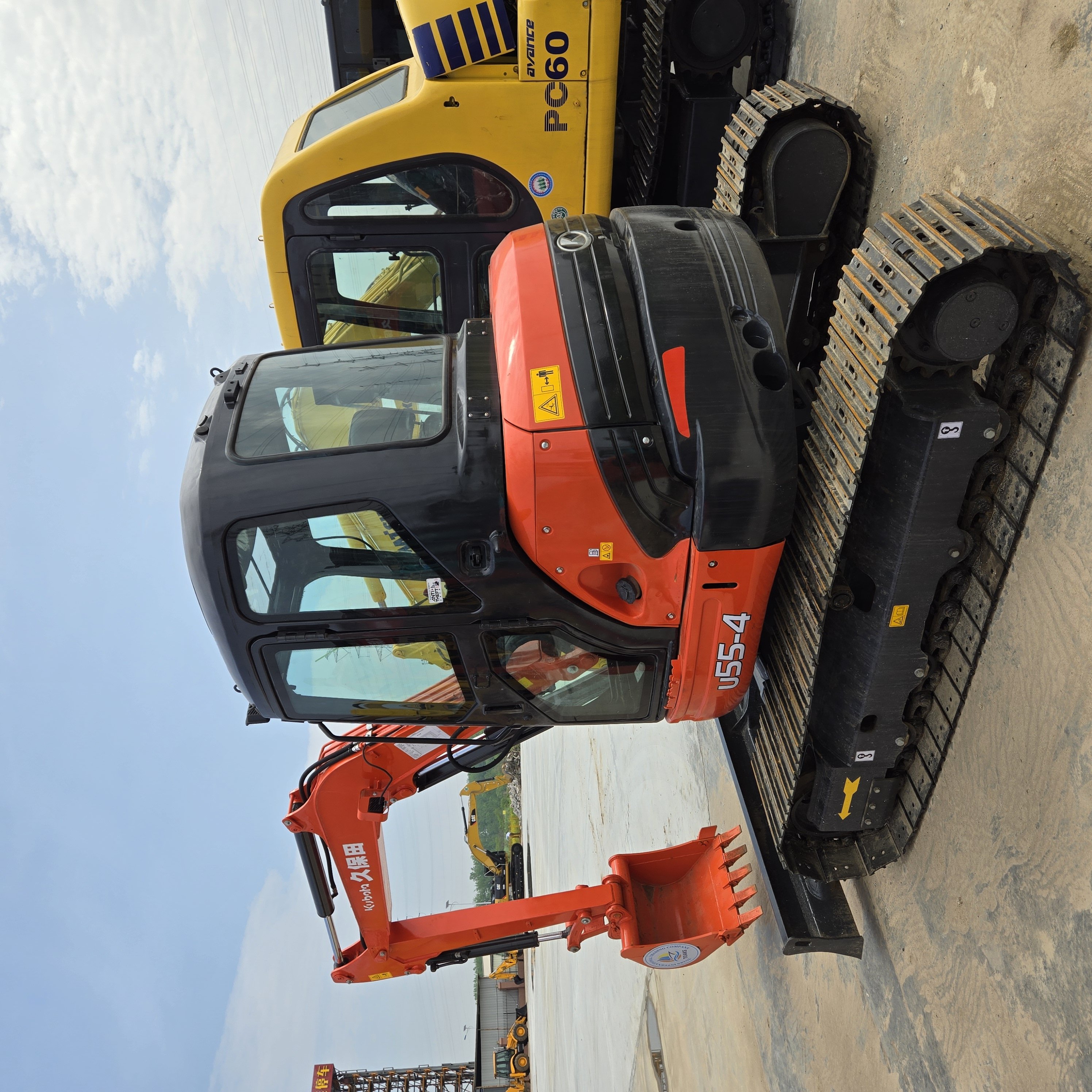 Kubota U55-4 Used Excavator High Quality As Well As Low Mileage Hydraulic And Crawler-type Excavator