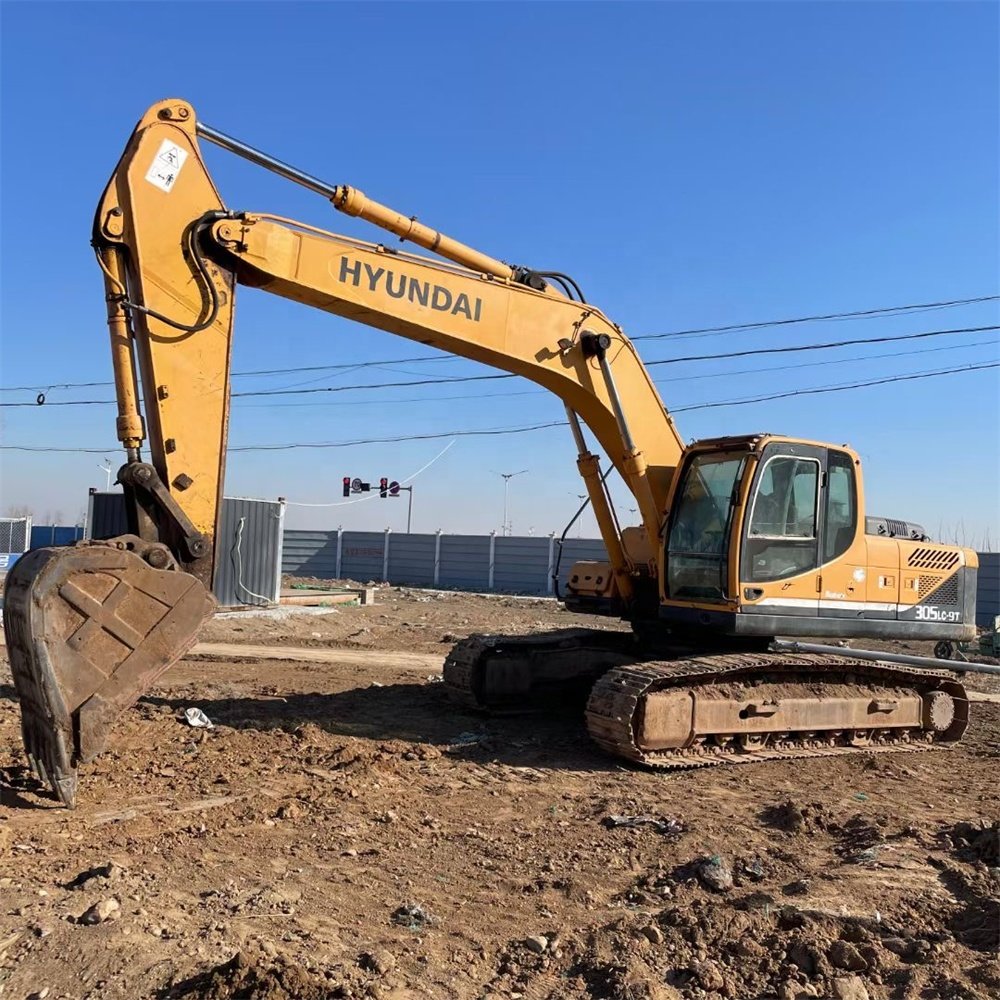 Second Hand Construction Machinery Cheap Price Used Crawler Excavator 30.5 Ton Hyundai 305LC-9T