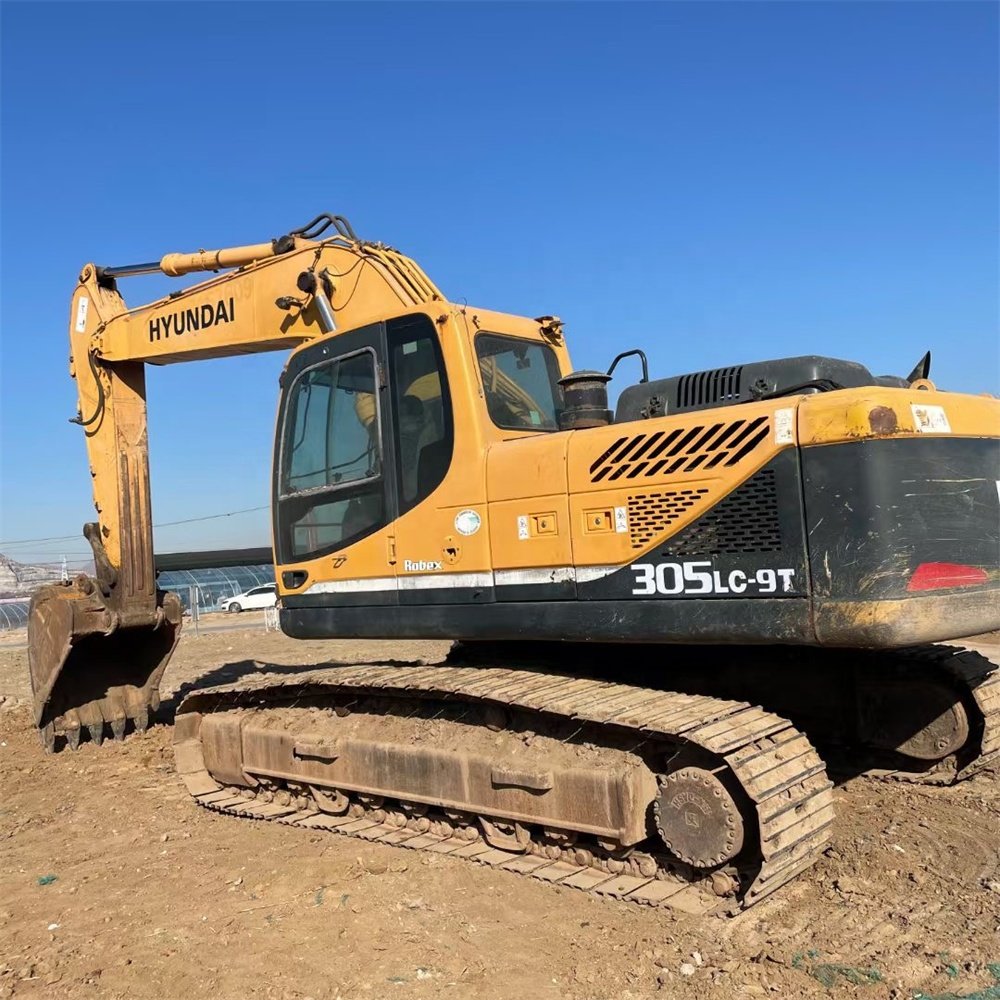 Second Hand Construction Machinery Cheap Price Used Crawler Excavator 30.5 Ton Hyundai 305LC-9T