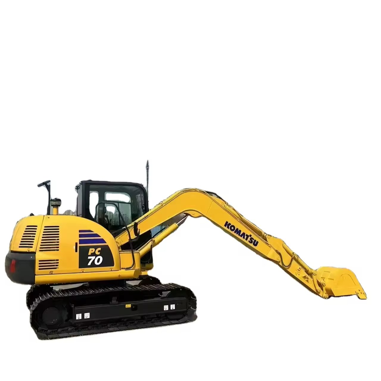 Used Komatsu Pc70-8 Excavator in Good Condition 7 Tons Crawler Excavator for Sale Similar to Pc200-7