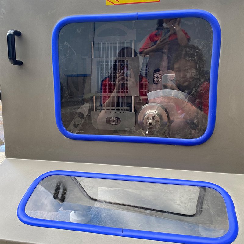 Industrial used chicken meat cutting machine meat cube dicer dicing machine for sale