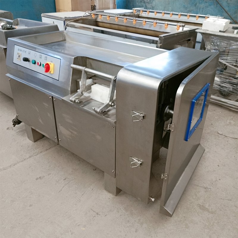 Industrial used chicken meat cutting machine meat cube dicer dicing machine for sale