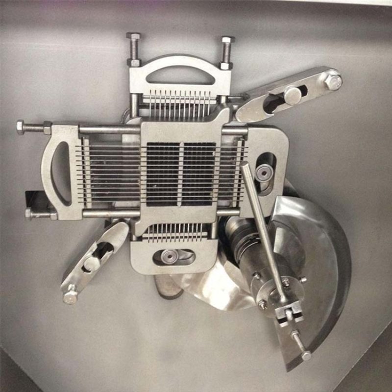 Industrial used chicken meat cutting machine meat cube dicer dicing machine for sale