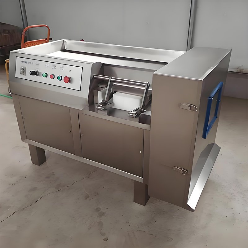 Industrial used chicken meat cutting machine meat cube dicer dicing machine for sale