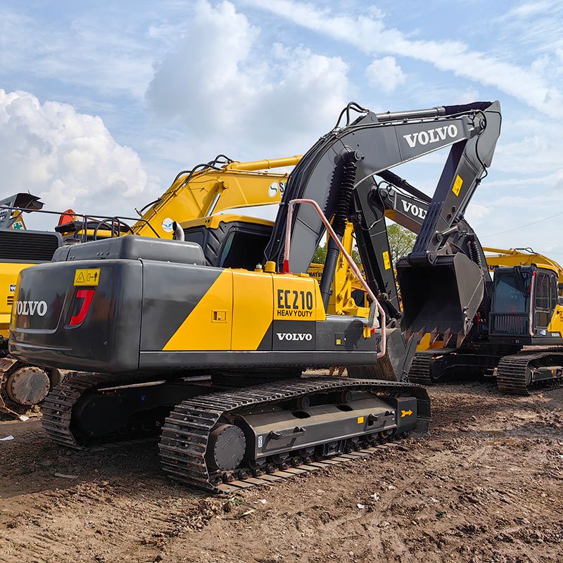 Original 21ton Volvo EC210 used excavator second hand Volvo 210 tracked Volvo210 earth moving digger machine for sale